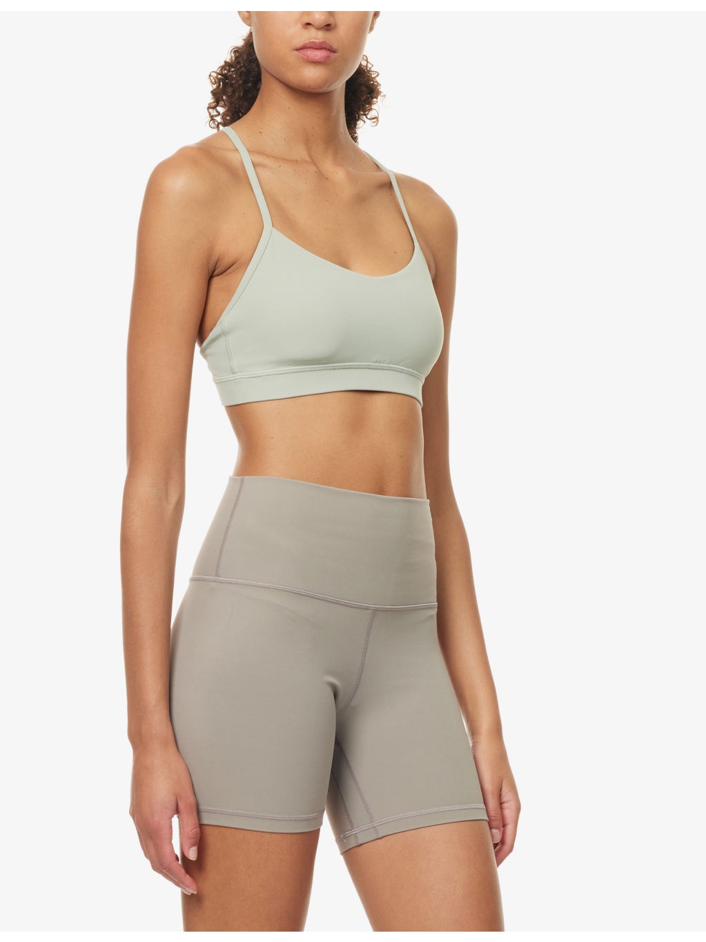 Flow Y Nulu Scoop-Neck Stretch-Woven Sports Bra - 3