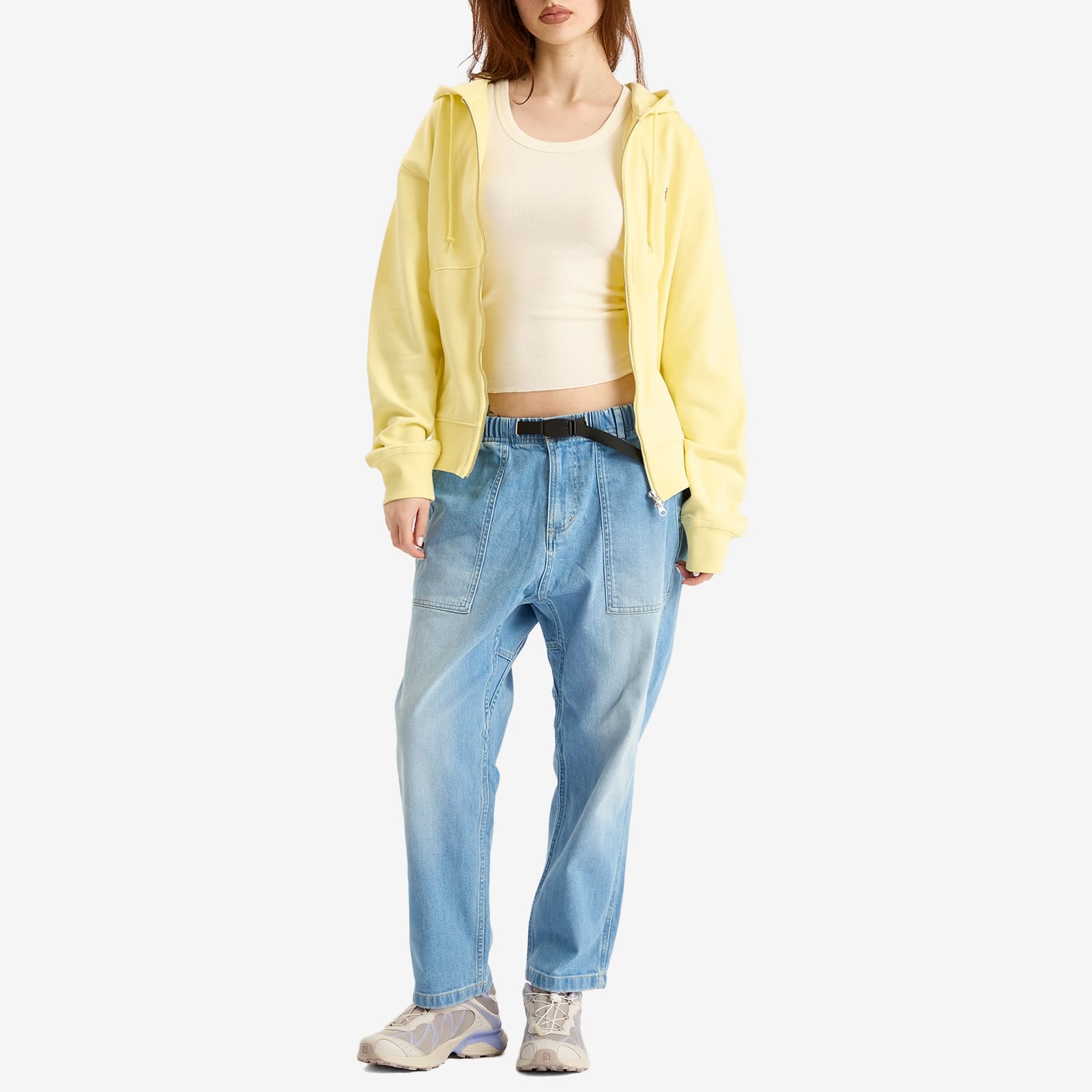Gramicci Stretch Denim Loose Tapered Pants - 4