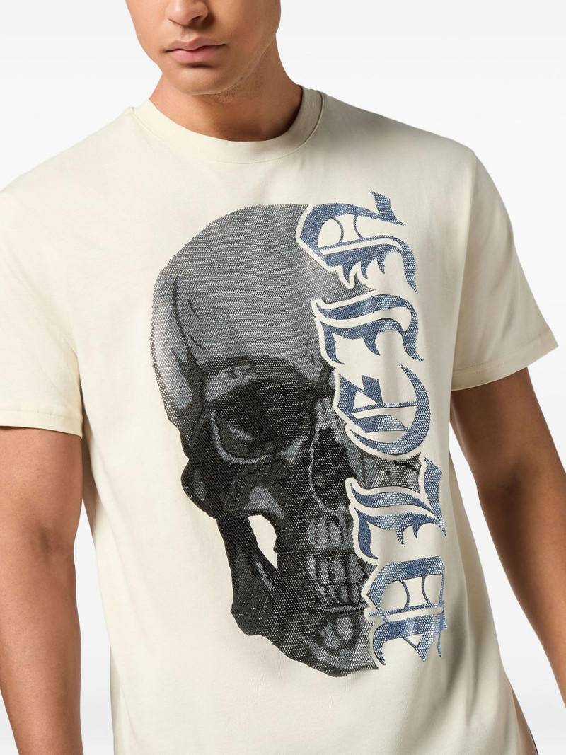 skull-embellished T-shirt 4