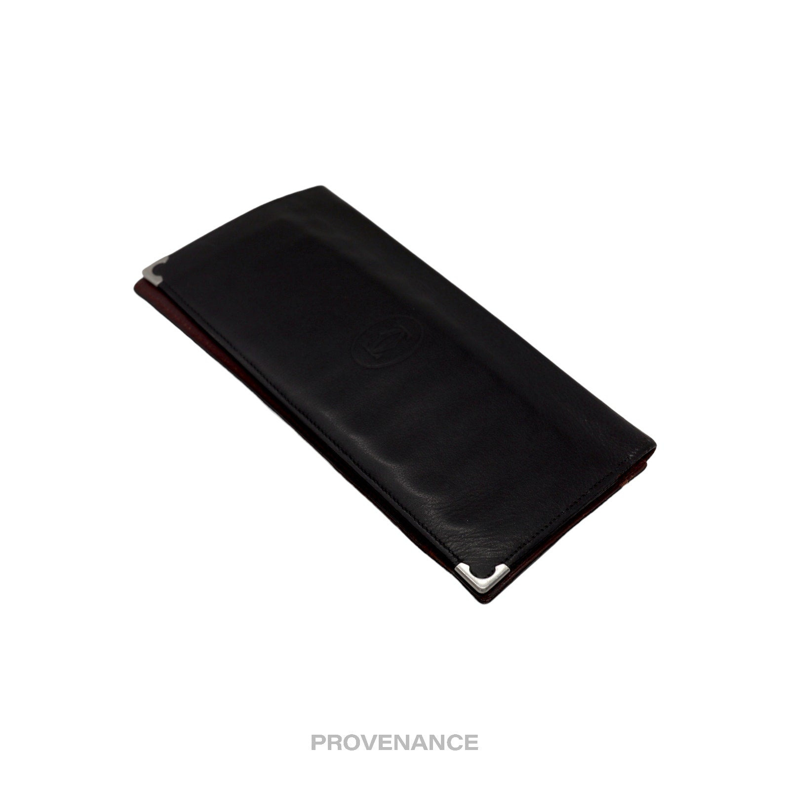 Cartier Long Wallet - Black Calfskin Leather - 5