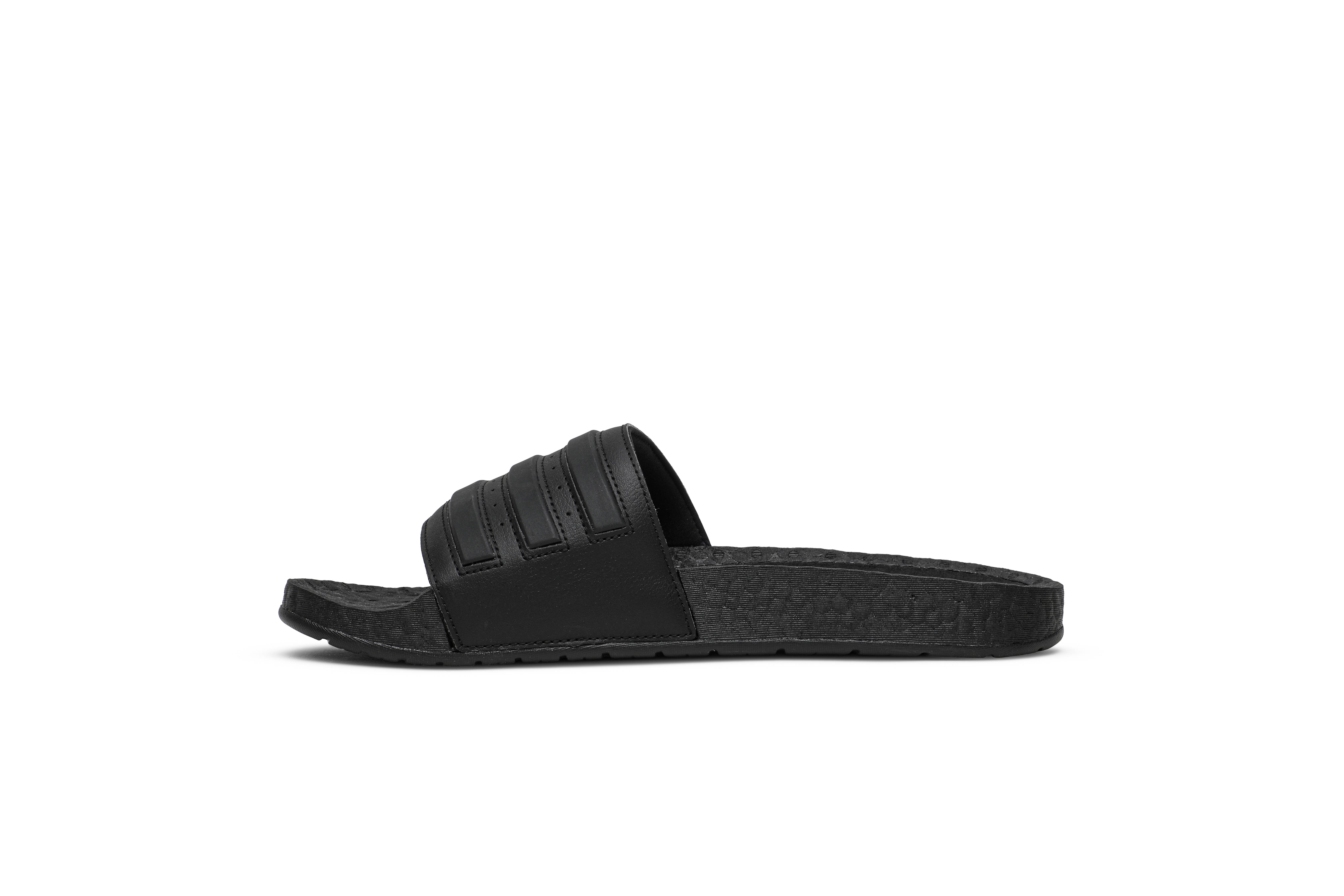 Adilette Boost Slides 'Triple Black' - 3