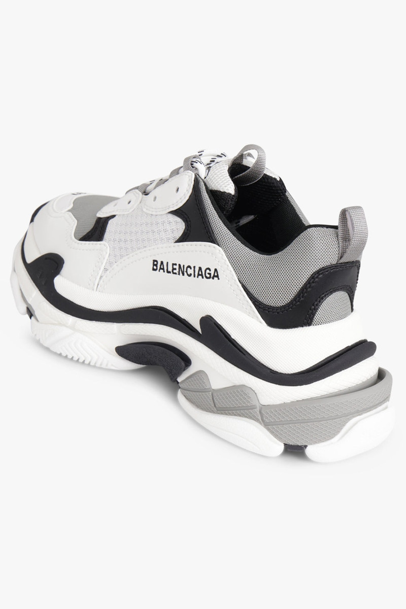 TRIPLE S LOGOTYPE SNEAKER | BLACK/GREY/WHITE 3