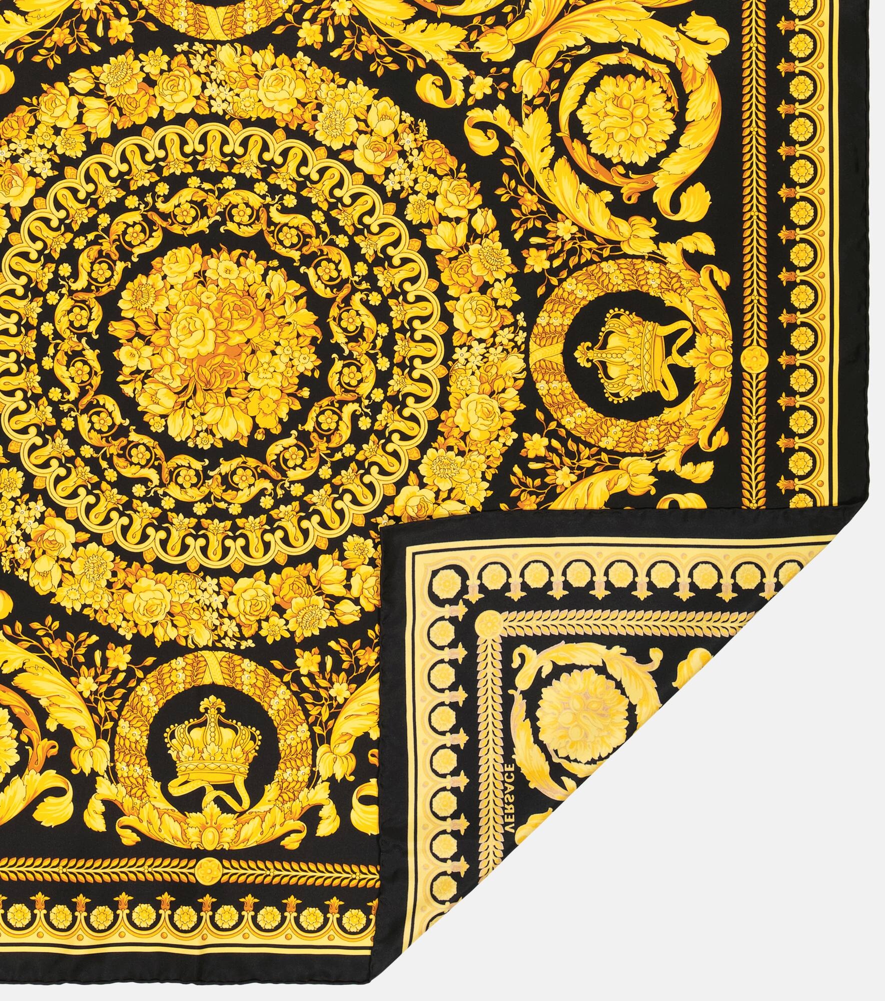 Barocco silk scarf - 5