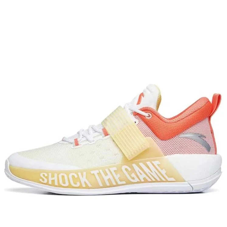 ANTA Shock The Game 4 Low 'White Yellow Orange' 112231608-6 - 1