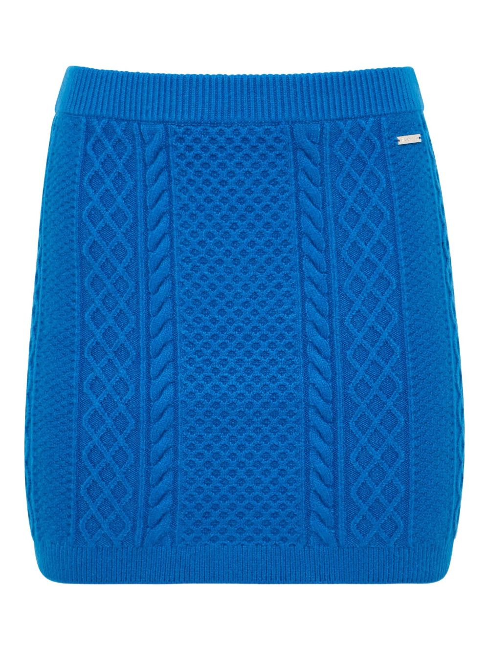 cable-knit mini skirt - 5