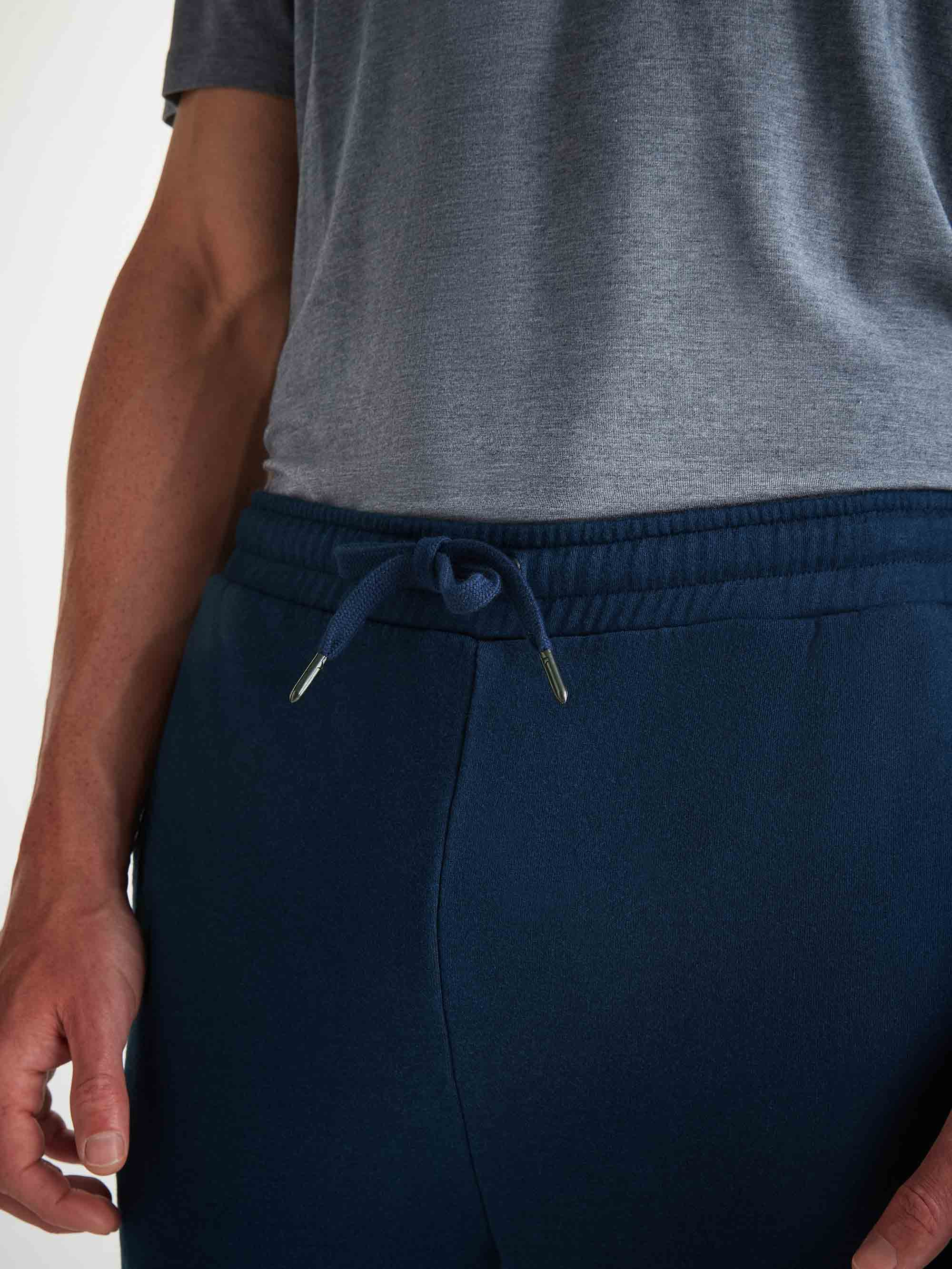 Men's Sweatpants Quinn Cotton Modal Navy - 6
