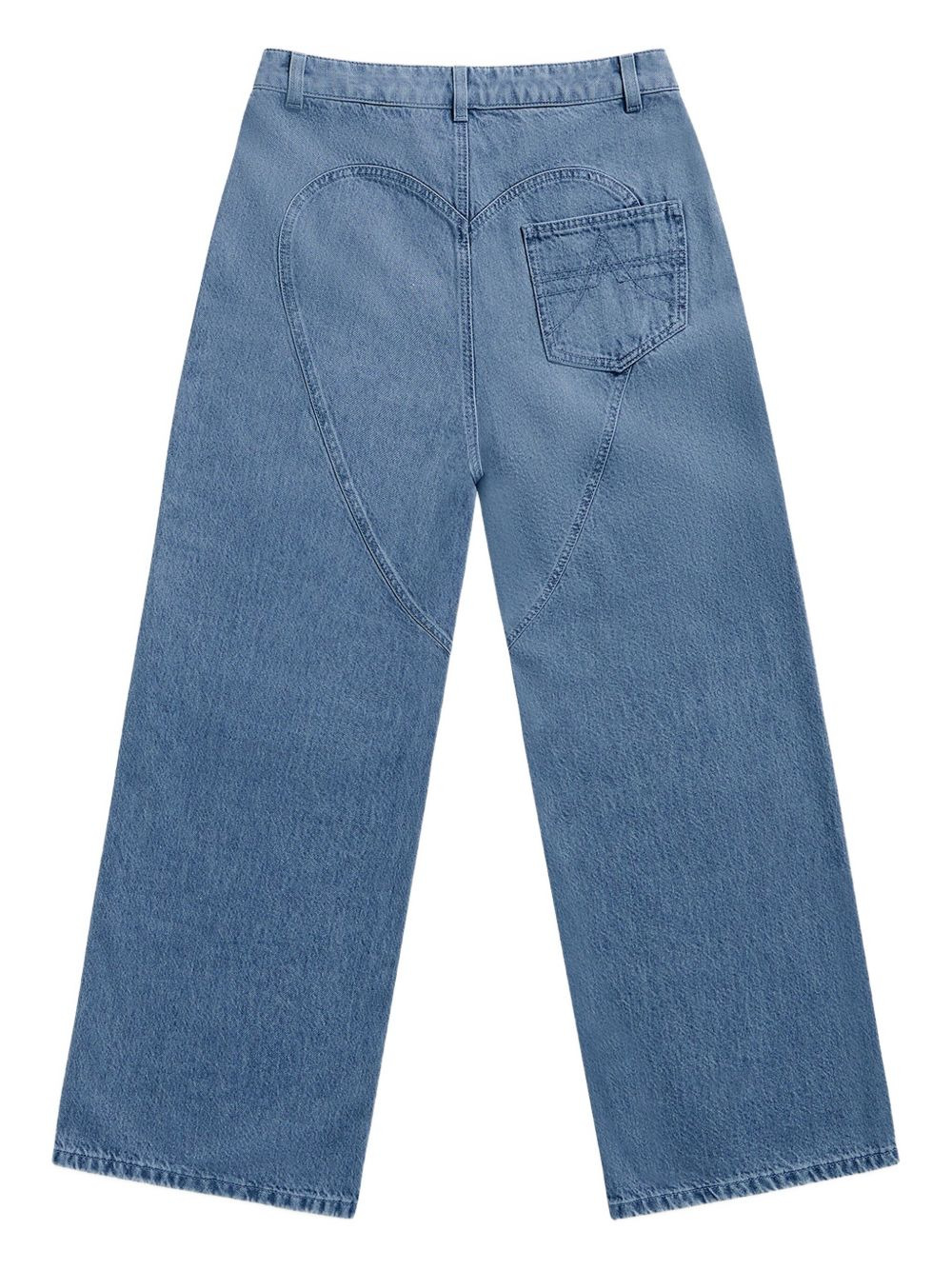 crystal-embellished pocket jeans - 5