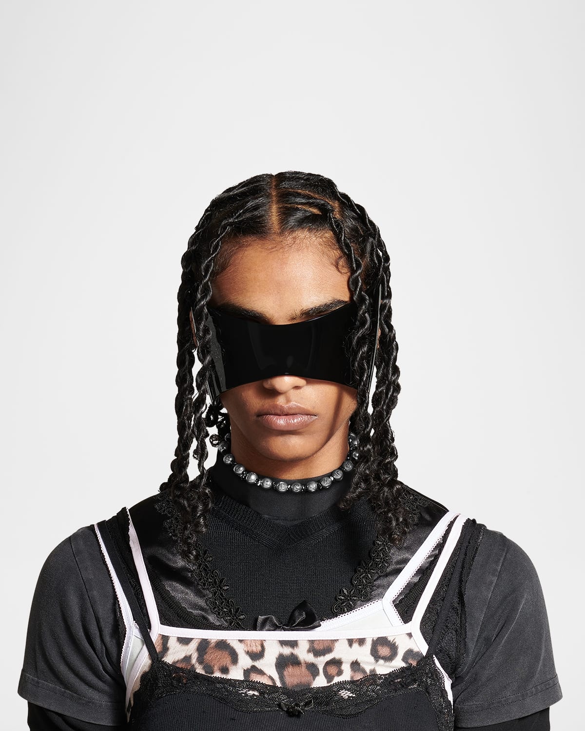BALENCIAGA Malibu Ball Logo Choker | neimanmarcus | REVERSIBLE