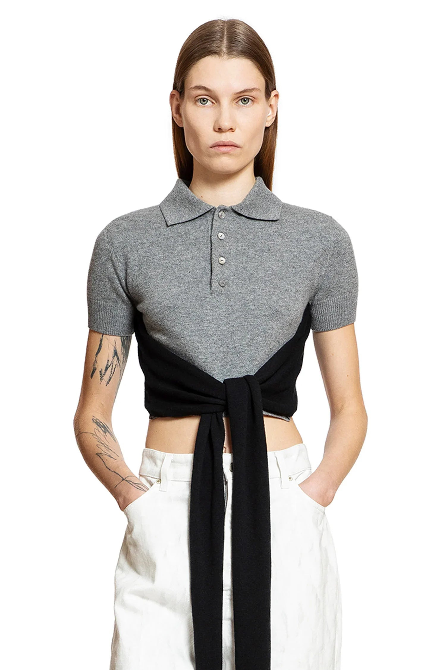 Cropped-Polo-Sweater - 4