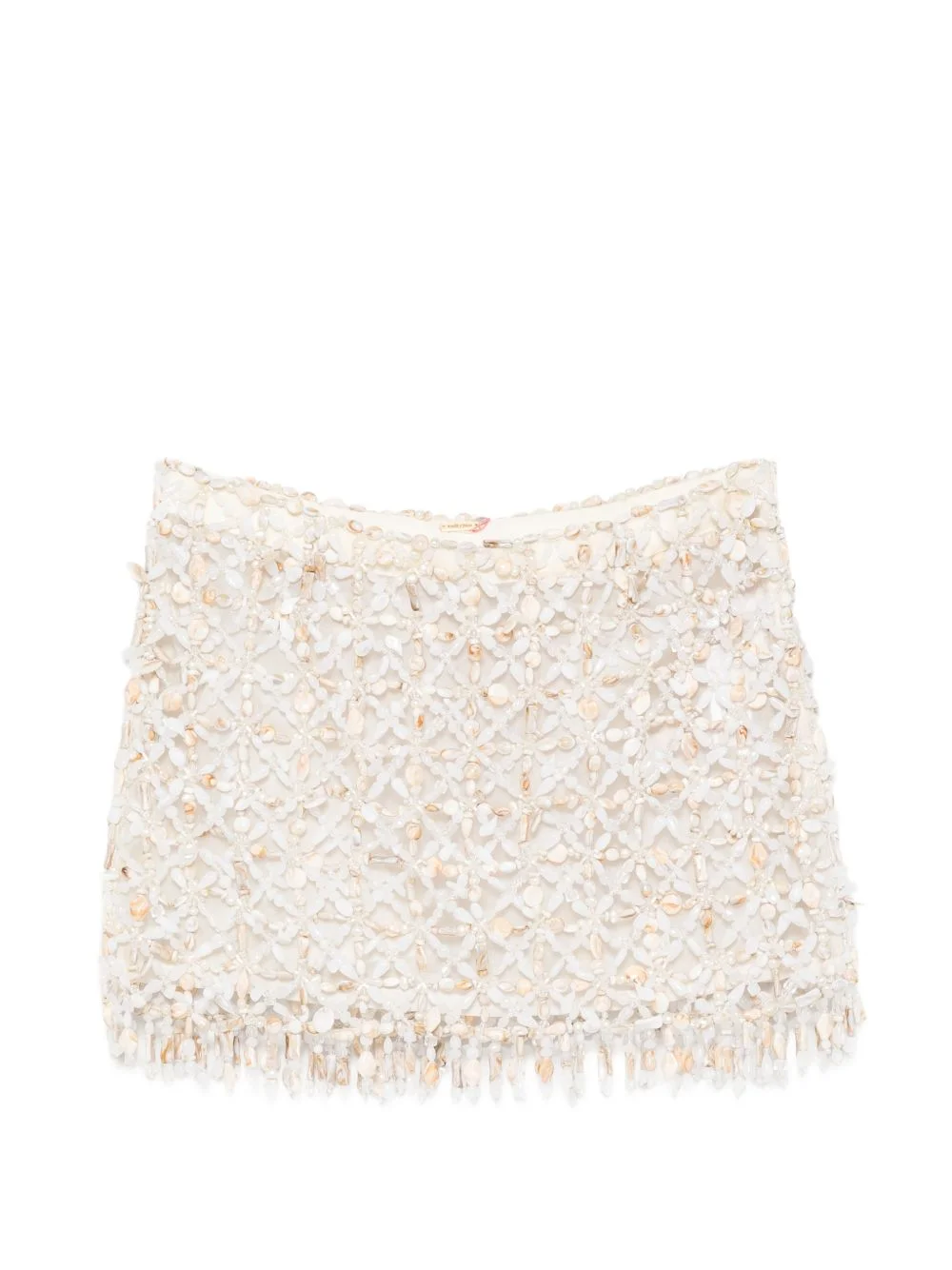 Idalia bead-embellished midi skirt - 1
