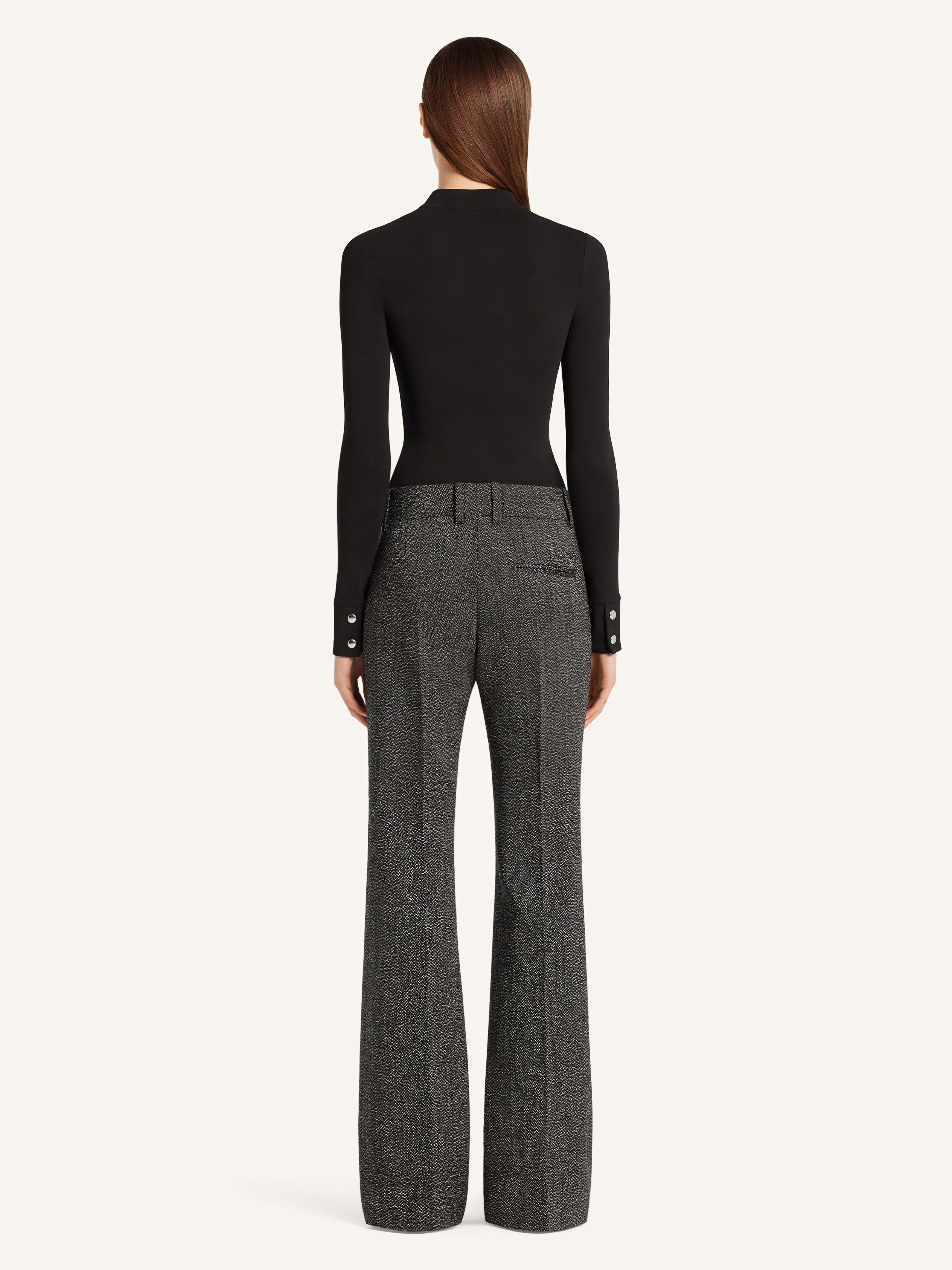 TAILORED CAVIAR BAGGY PANTS - 4
