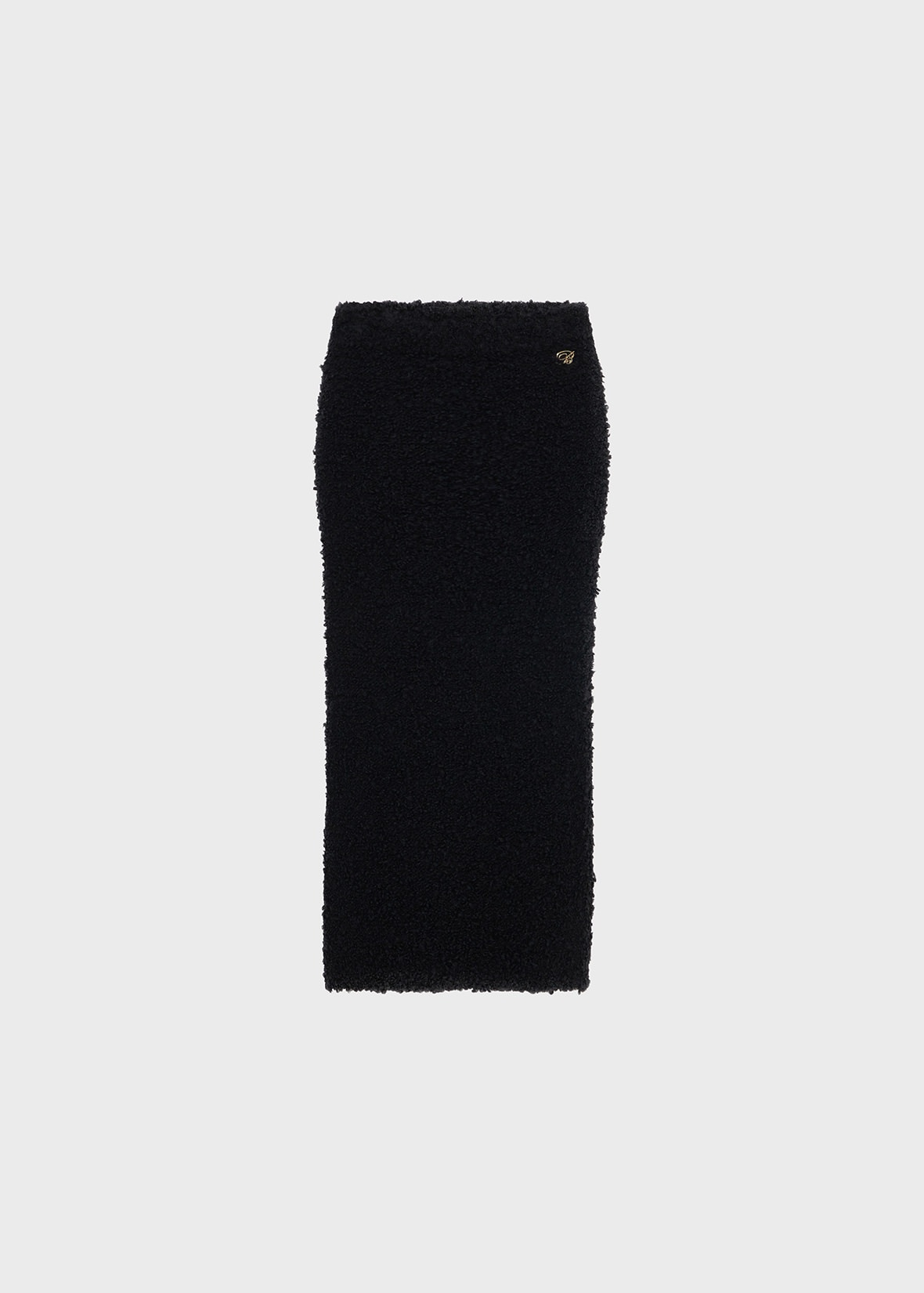 BOUCLÉ SKIRT WITH B MONOGRAM - 1