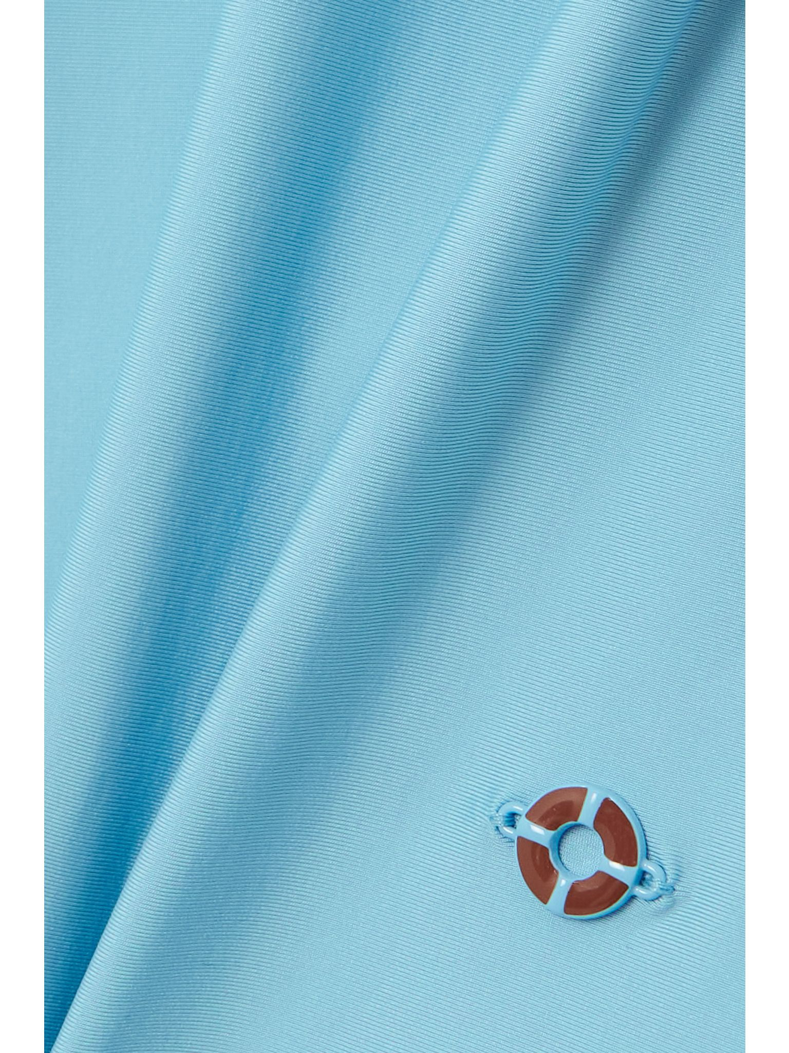 Halterneck swimsuit Blue - 4