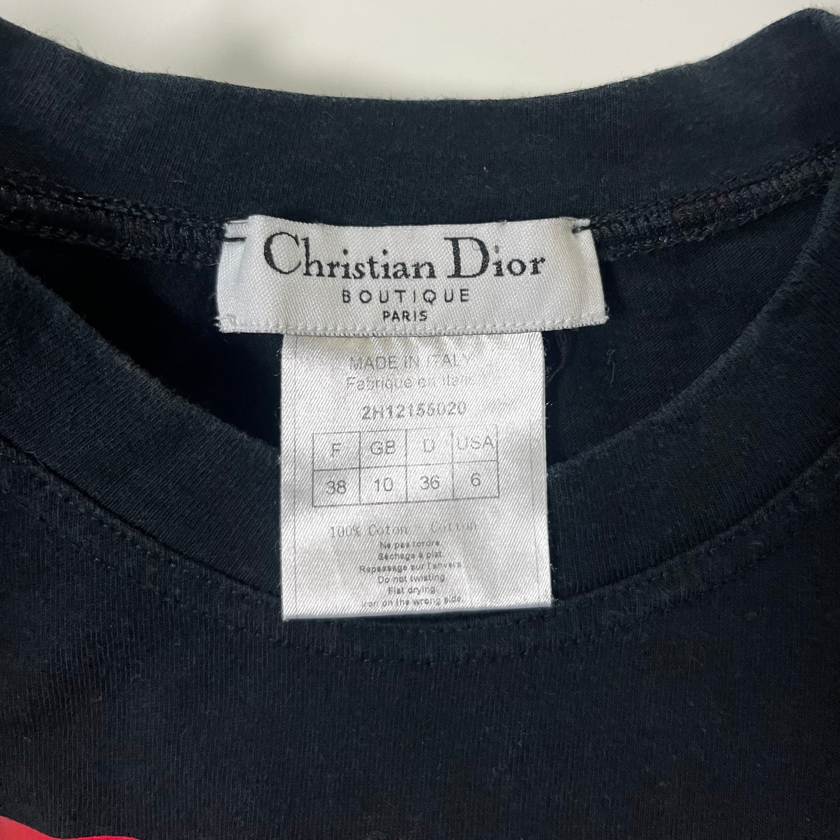 CHRISTIAN DIOR 2002 "Dior Addict" T-Shirt - 4