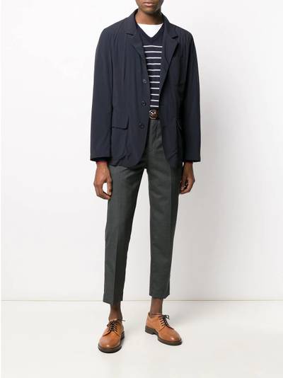 Brunello Cucinelli single-breasted blazer outlook