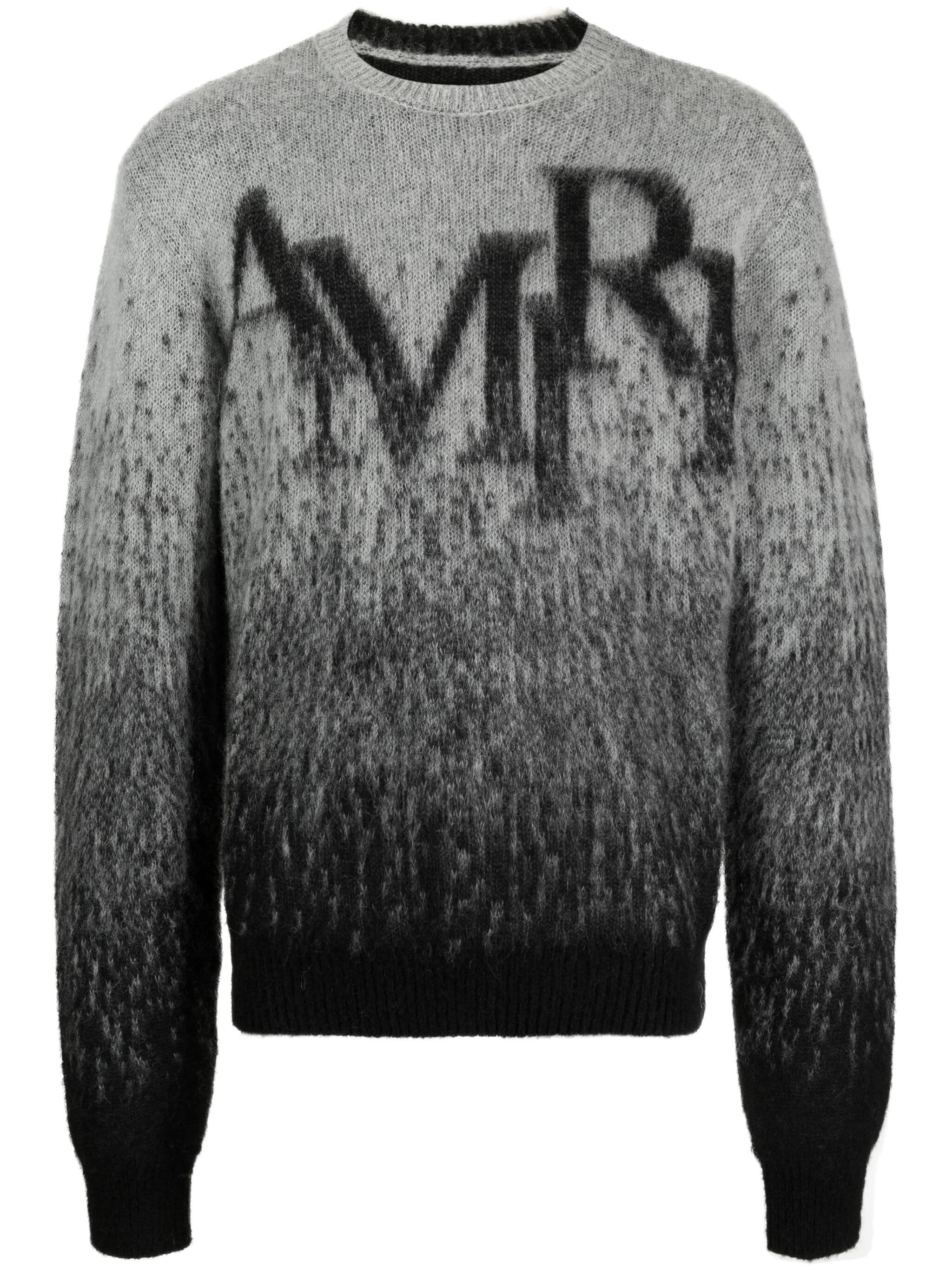 AMIRI Men Staggered Gradient Crewneck - 5