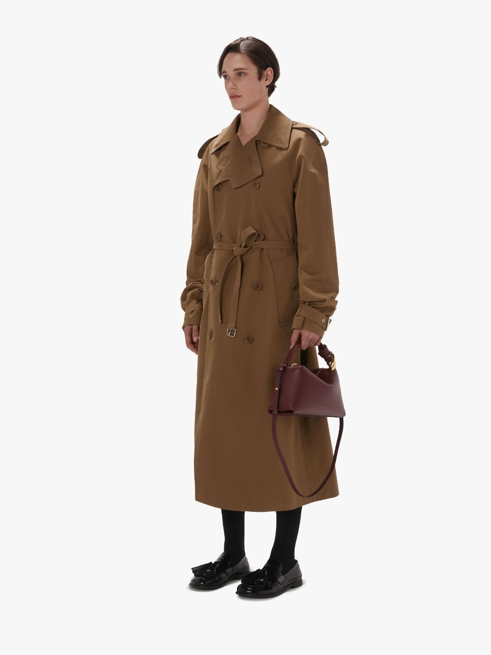 COTTON DRILL TRENCH COAT - 4