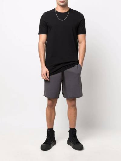 Rick Owens DRKSHDW cotton stitch-detail T-shirt outlook