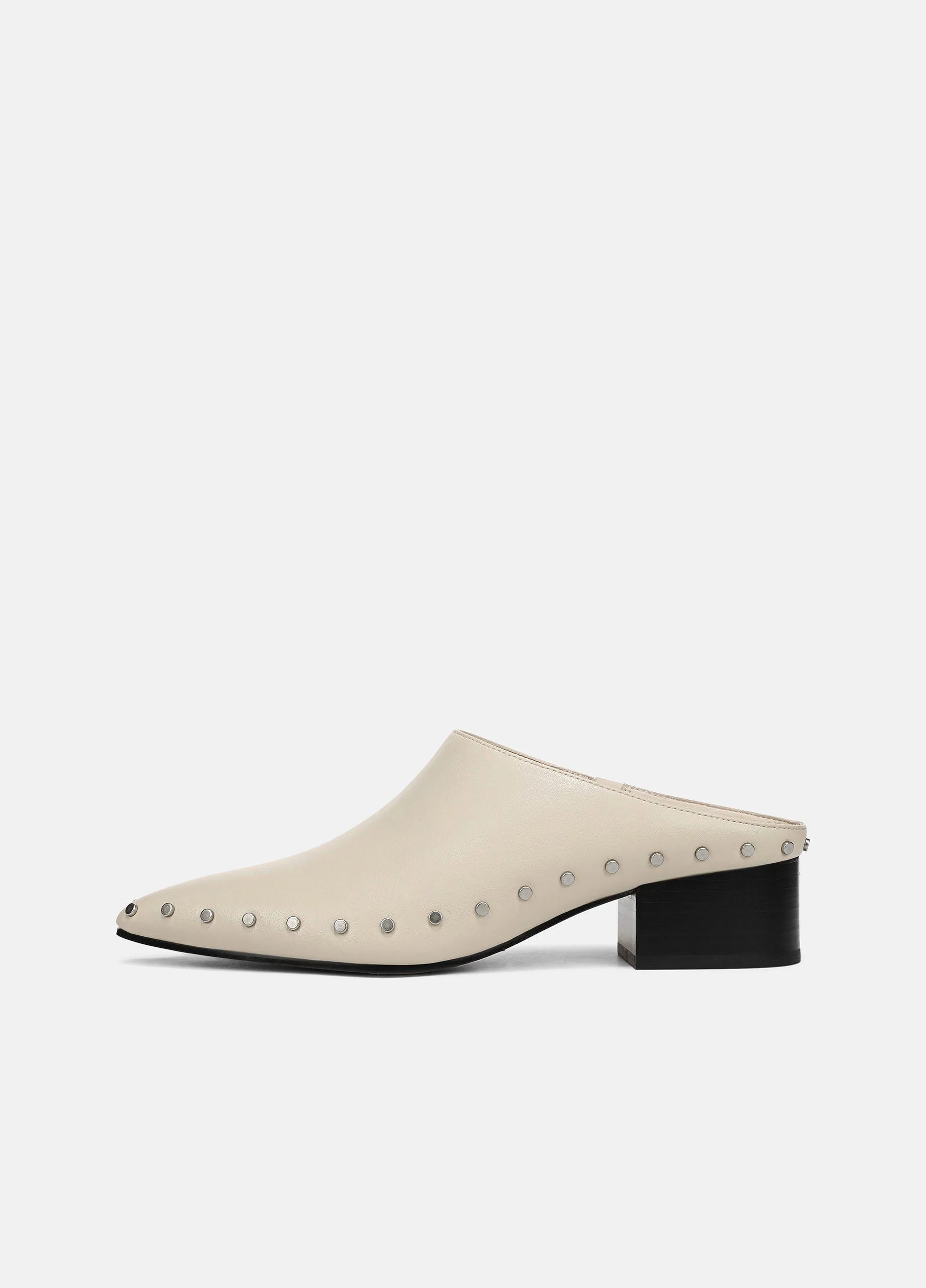 August Studded Leather Mule - 1