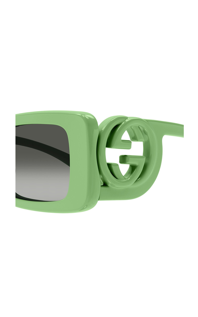 GUCCI Acetate Sunglasses green outlook