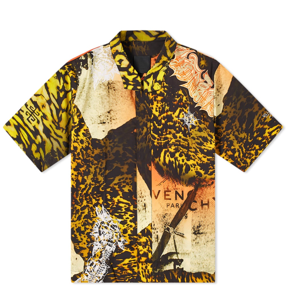 Givenchy Mash Up Short Sleeve Shirt - 1