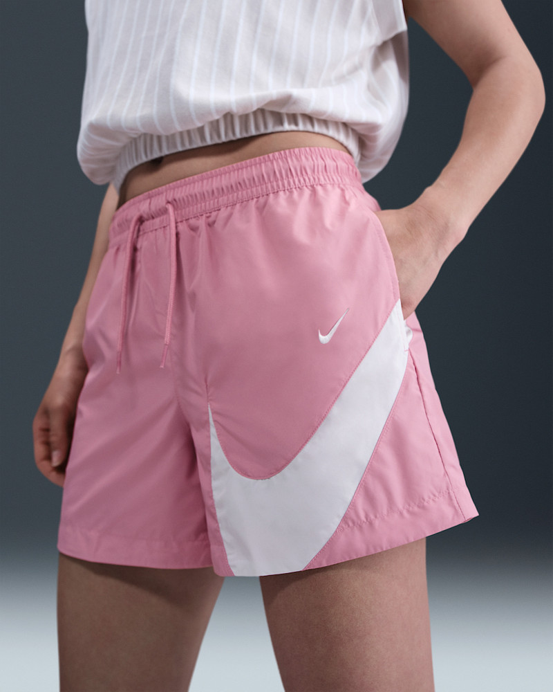 Nike Nike Sportswear Classic Women's Mid-Rise 5" Woven Logo Shorts outlook