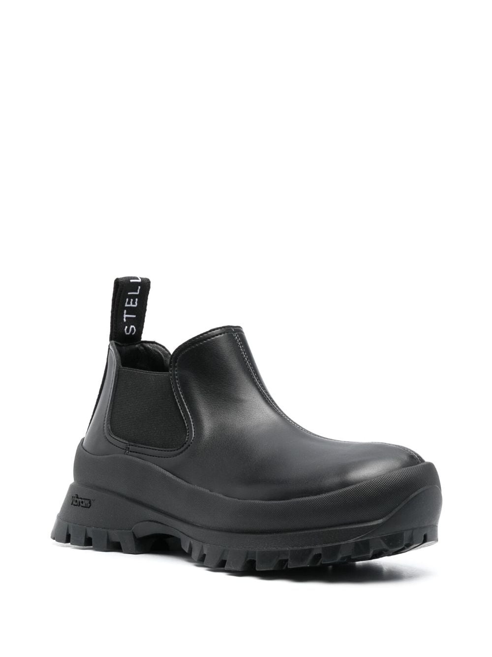 logo pull-tab chelsea boots - 2