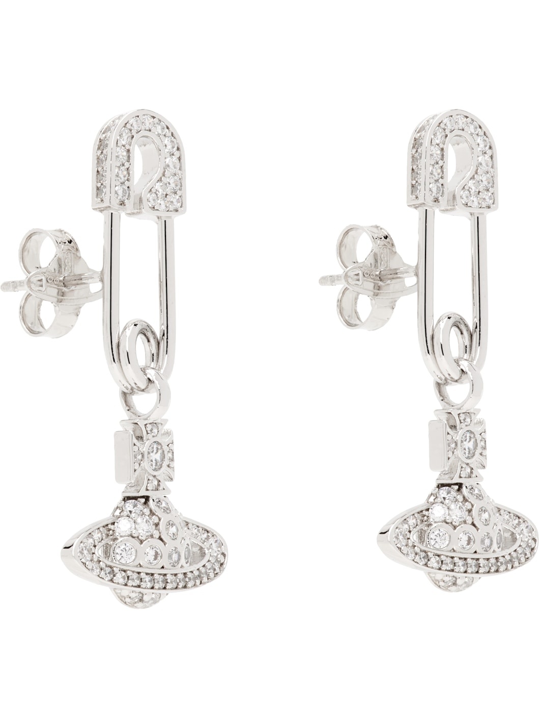 Silver Lucrece Earrings - 2