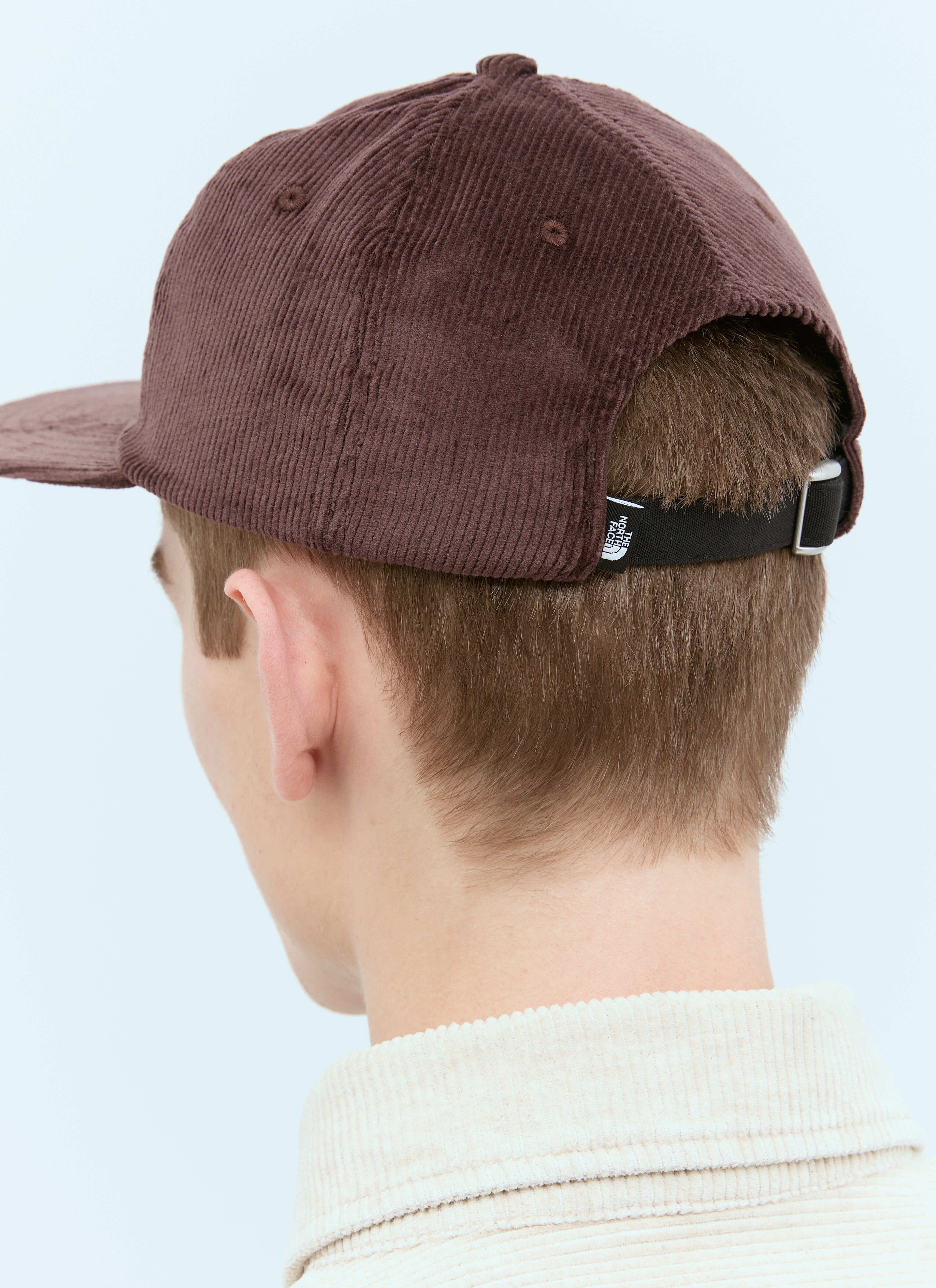 Logo Embroidery Corduroy Baseball Cap - 2