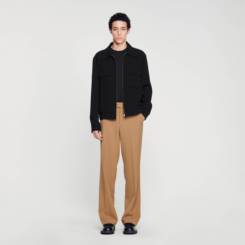 Sandro ZIP-UP JACKET outlook