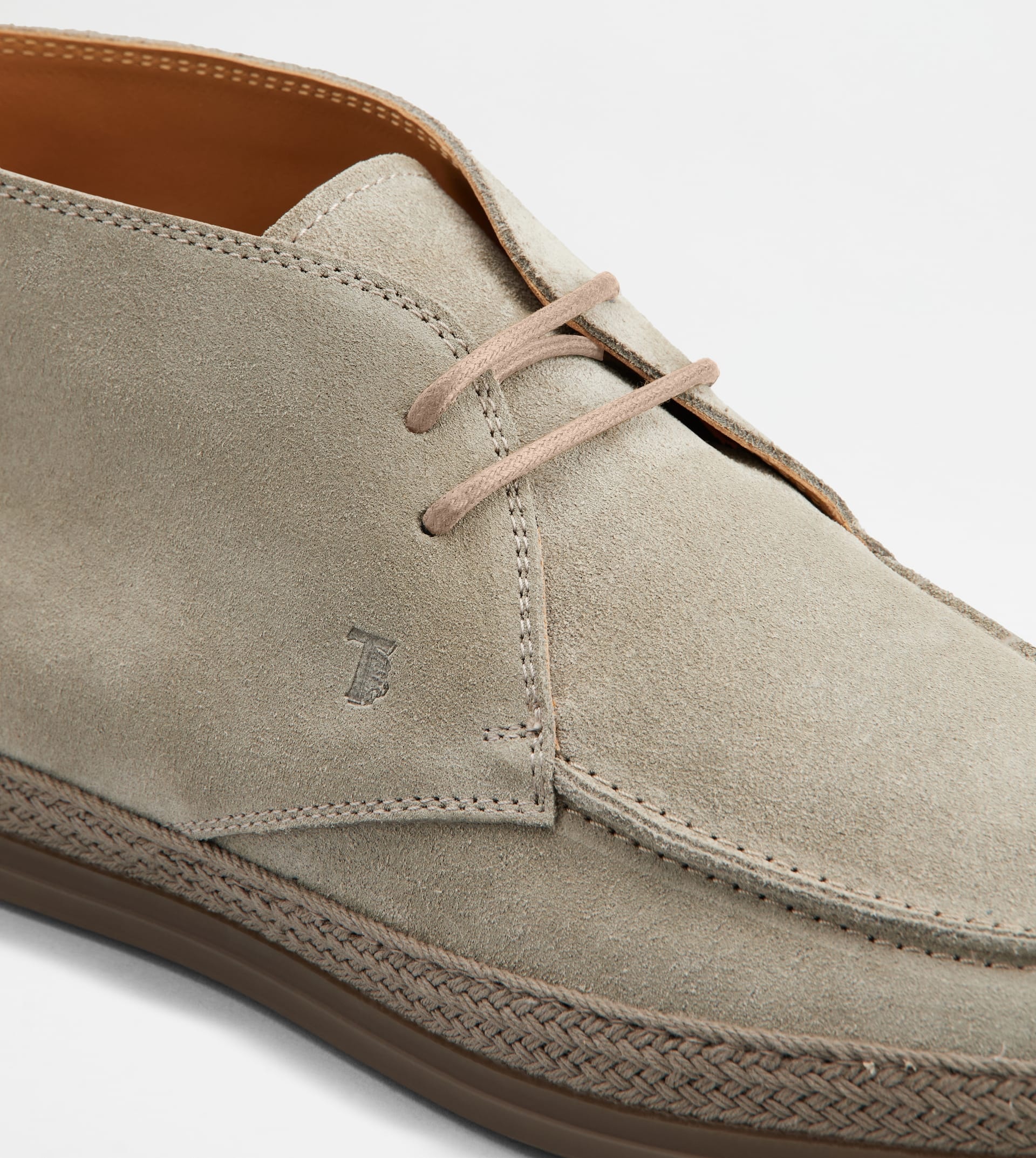 DESERT BOOTS IN SUEDE - BEIGE - 5