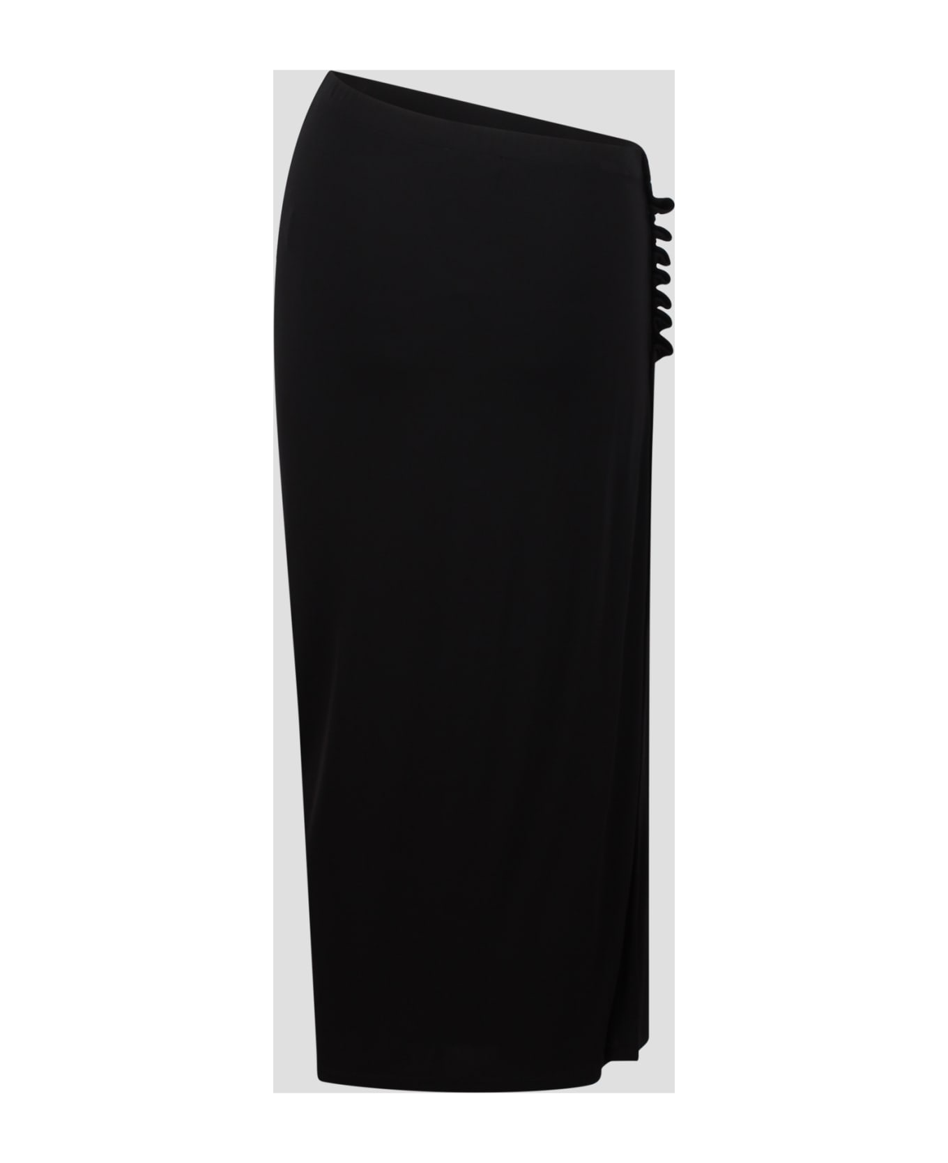 Rabanne Ruched Midi Skirt - 2