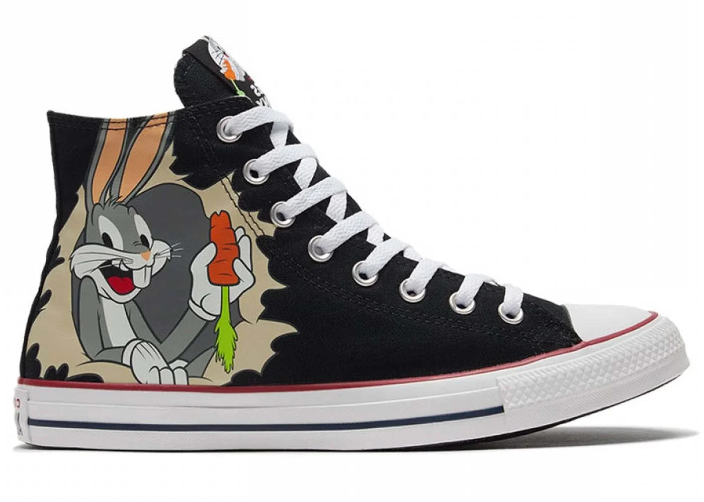 Converse Chuck Taylor All Star Hi Bugs Bunny 80th Anniversary Black - 1