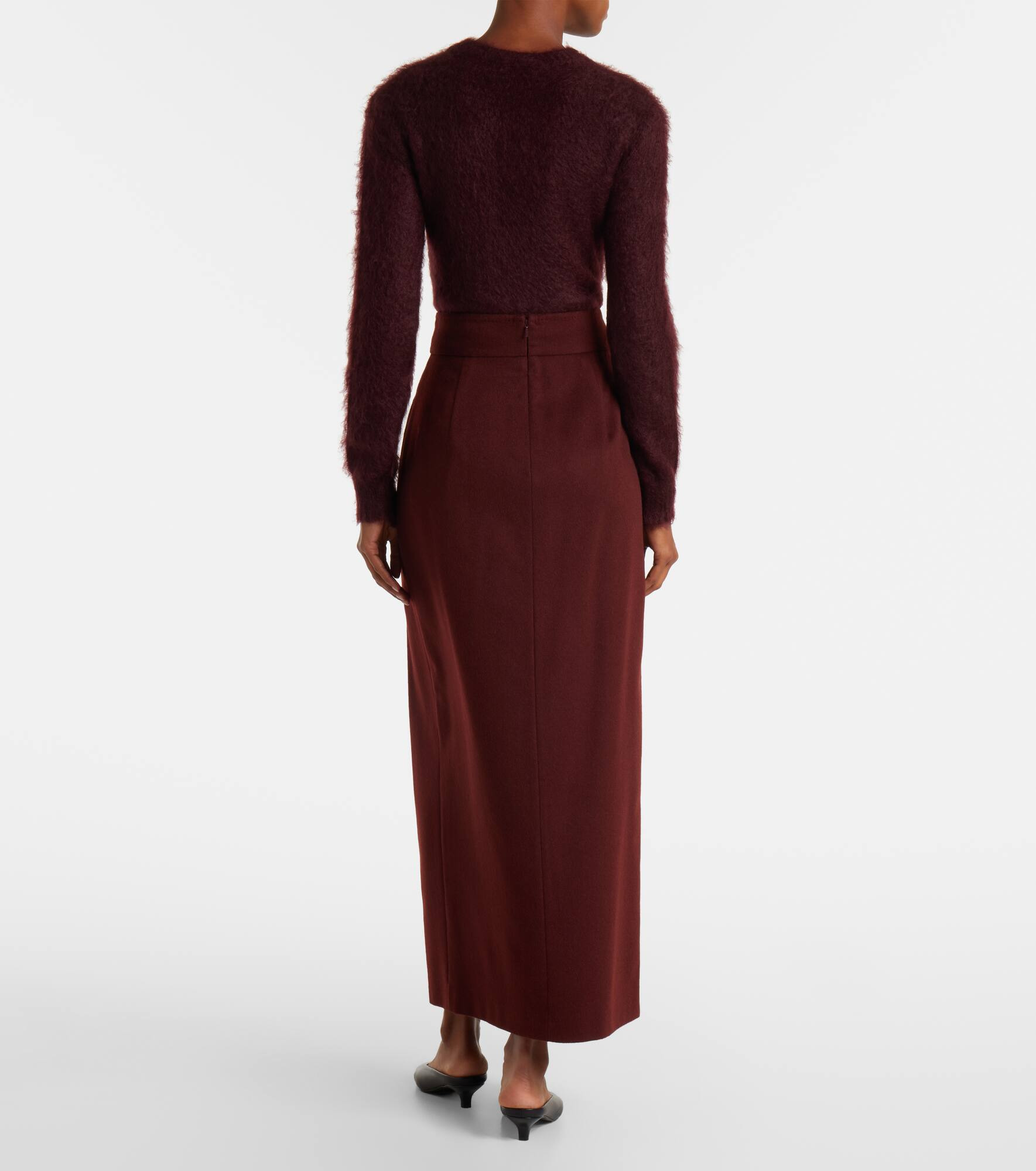 Zattera wool pencil skirt - 3