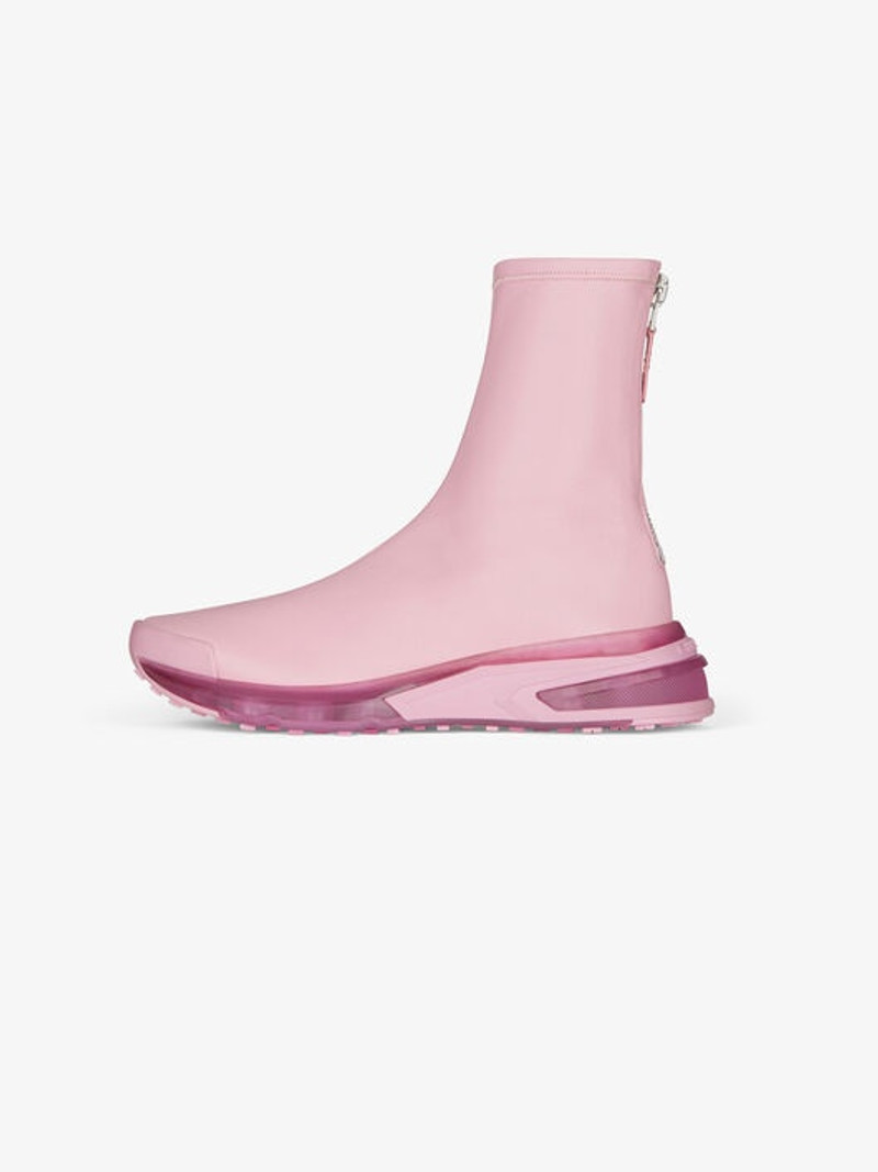 GIV 1 SOCKS SNEAKERS IN STRETCH LEATHER 4