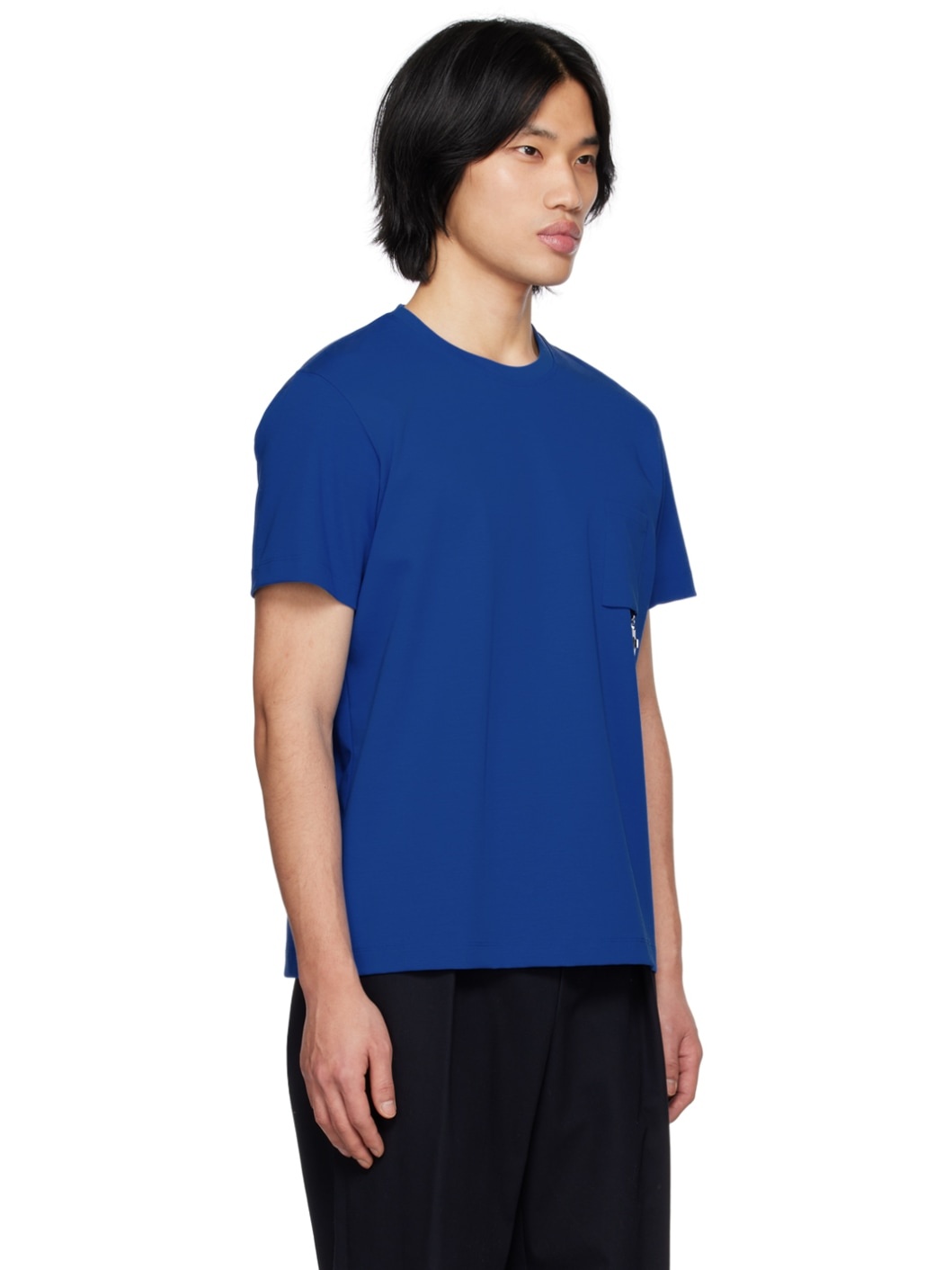 Blue Patch Pocket T-Shirt - 2