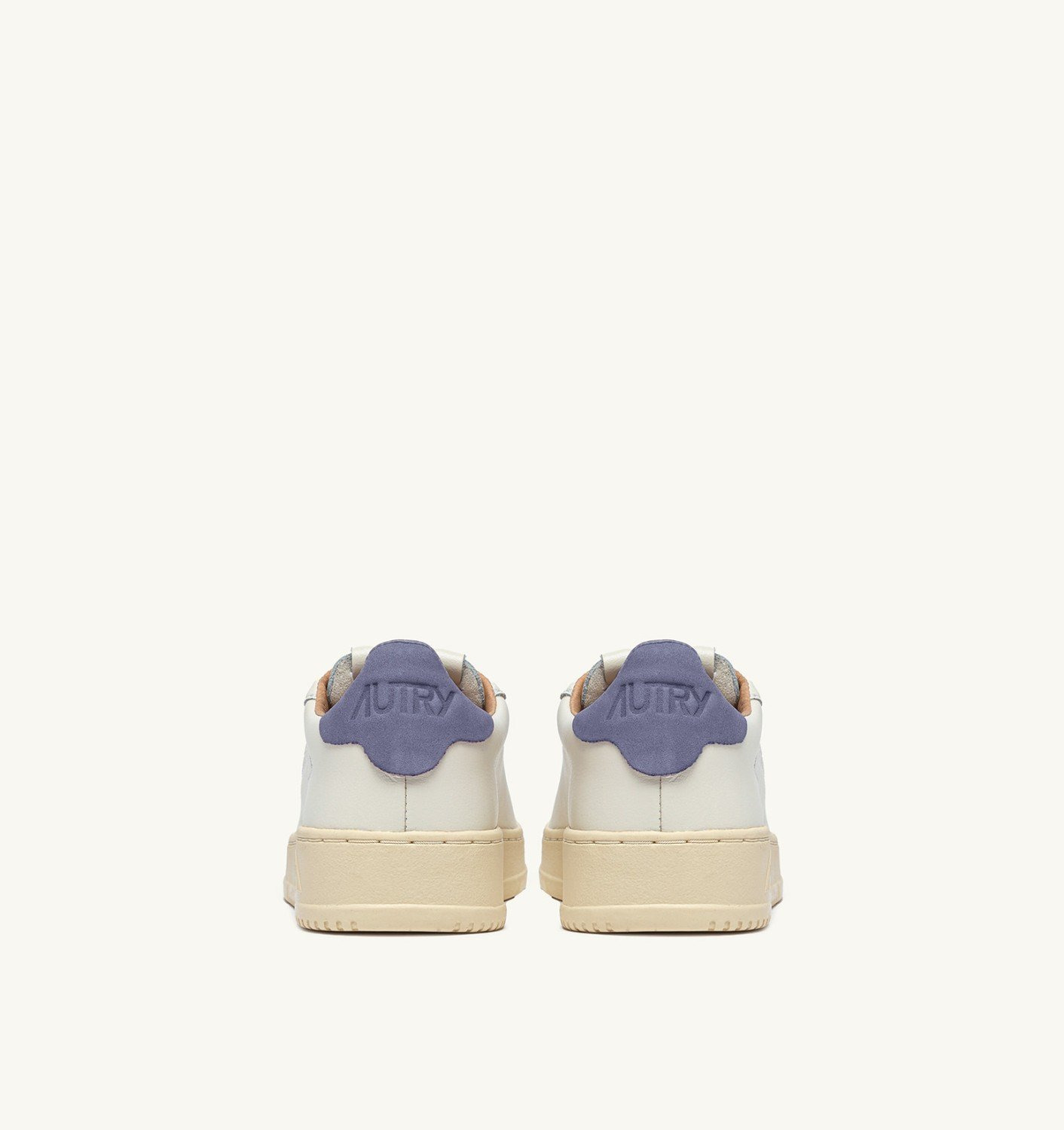 DALLAS LOW SNEAKERS IN MARSHMALLOW AND TEMPEST LEATHER - 4