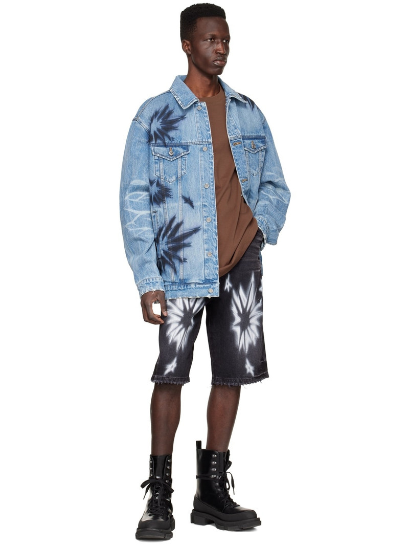 We11done Blue Denim Jacket outlook