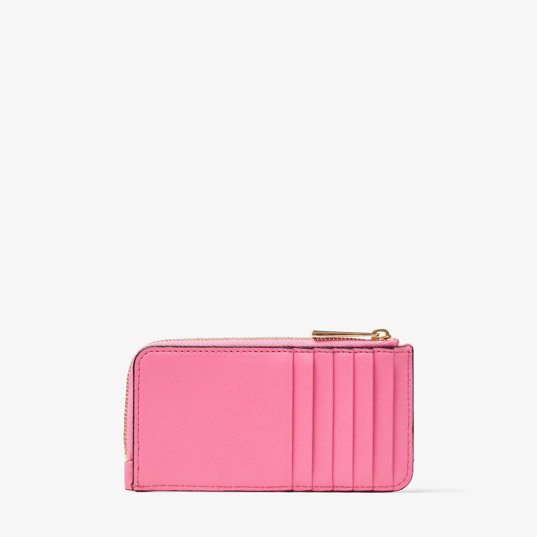 Lise-Z Avenue
Candy Pink Quilted Nappa Leather Card Holder with JC Emblem - 5