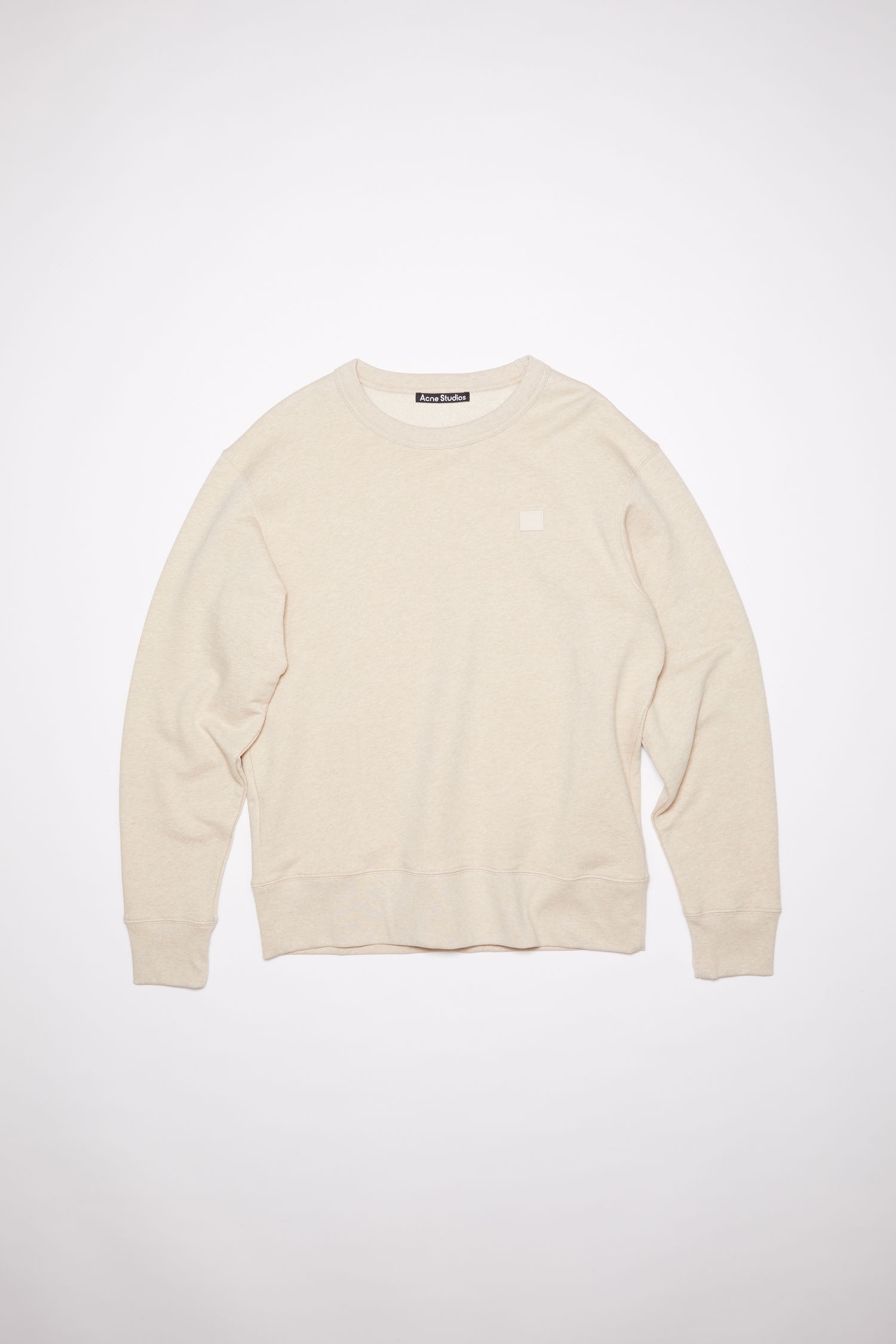 Crew neck sweatshirt - Oatmeal melange - 5