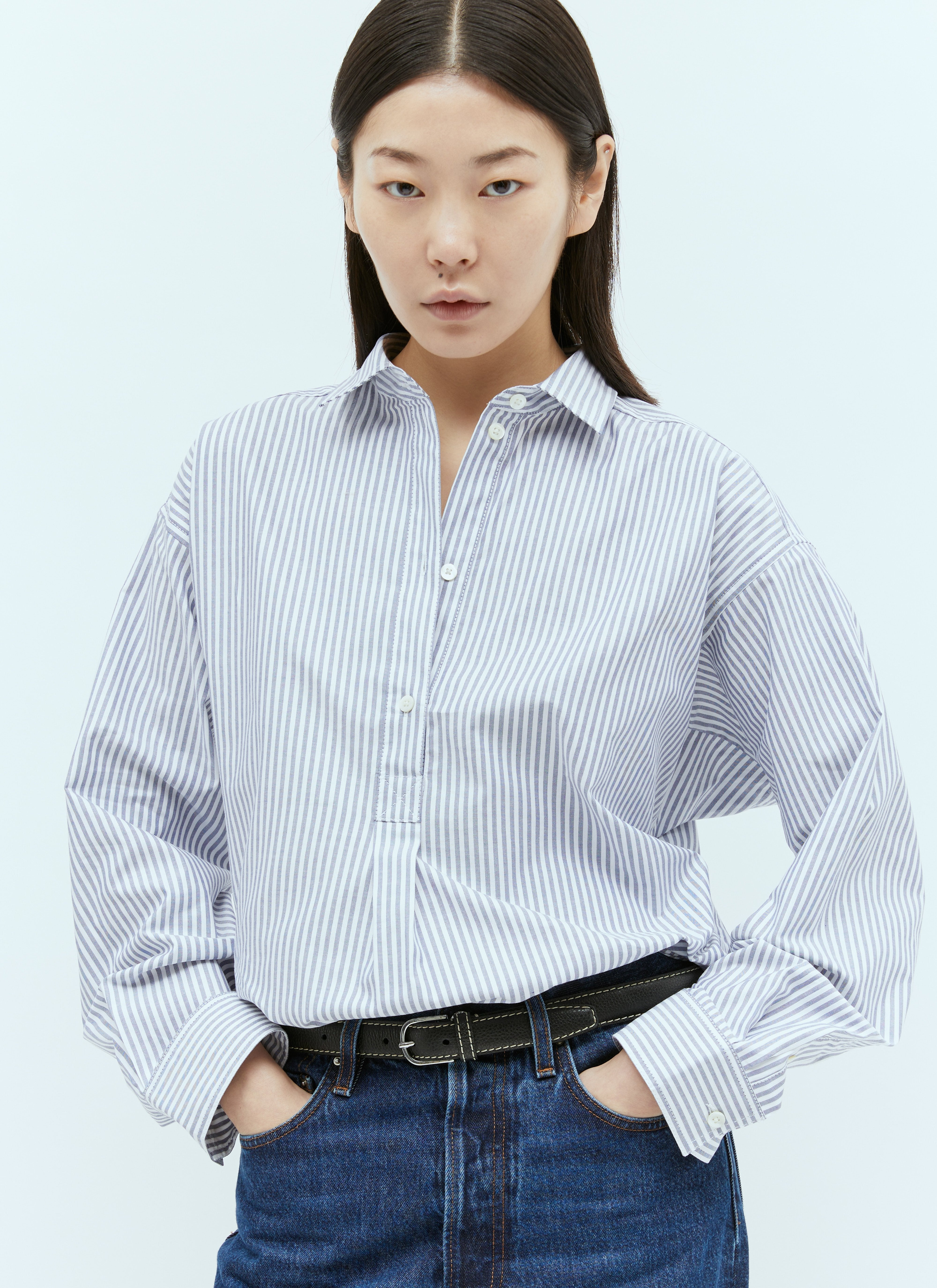 Toteme Women Slim Leather Belt - 3