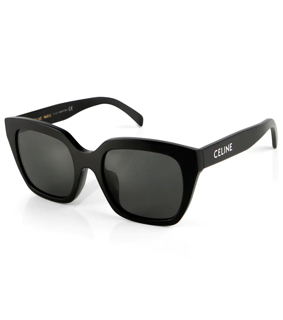 Square acetate sunglasses - 4