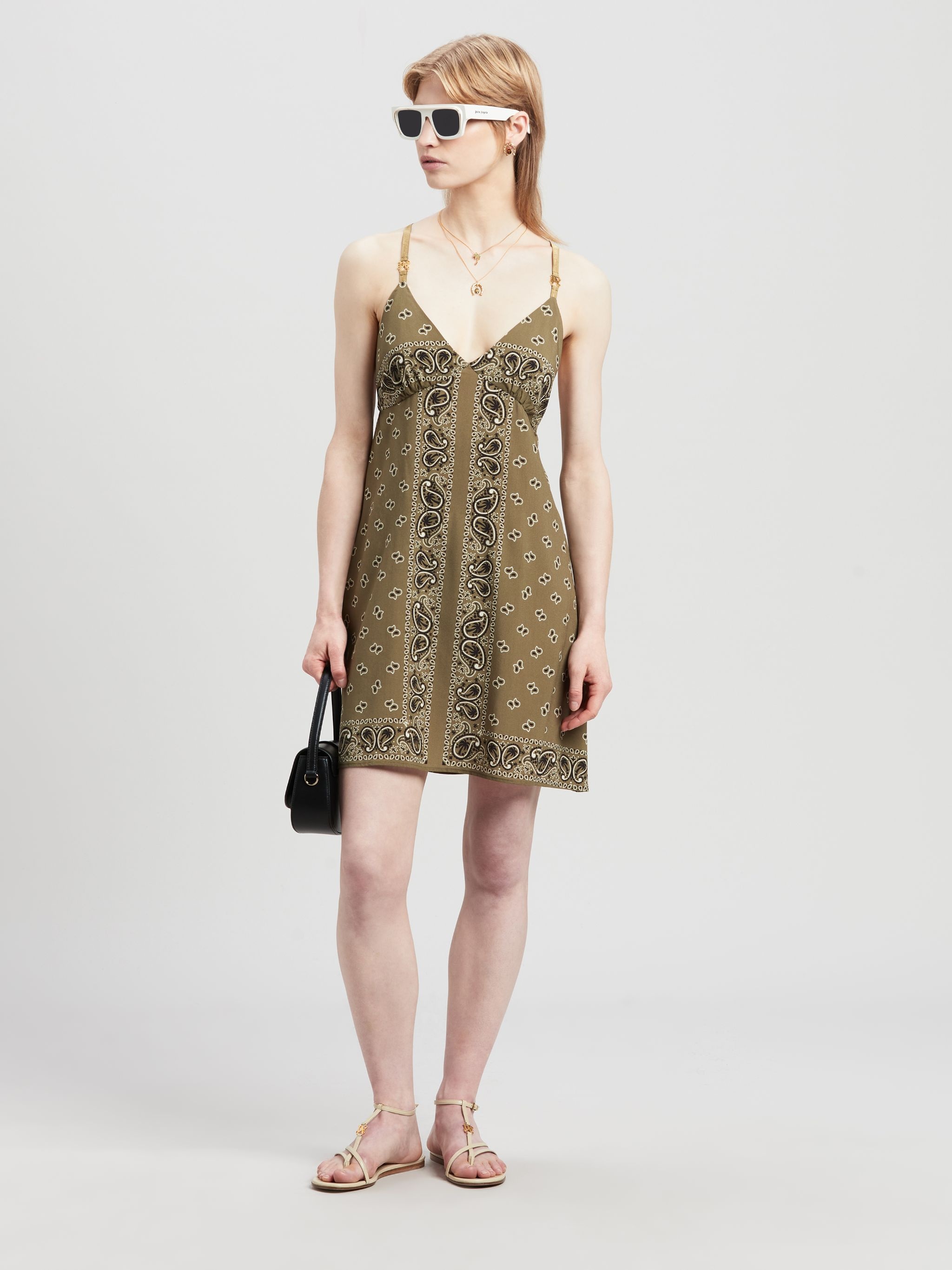 Paisley Slip Dress - 2