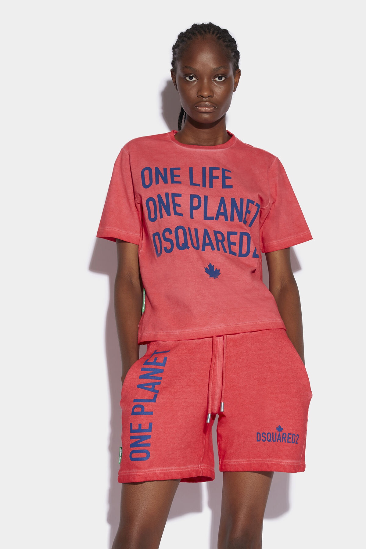 ONE LIFE PARTIALLY RECYCLED COTTON T-SHIRT - 1