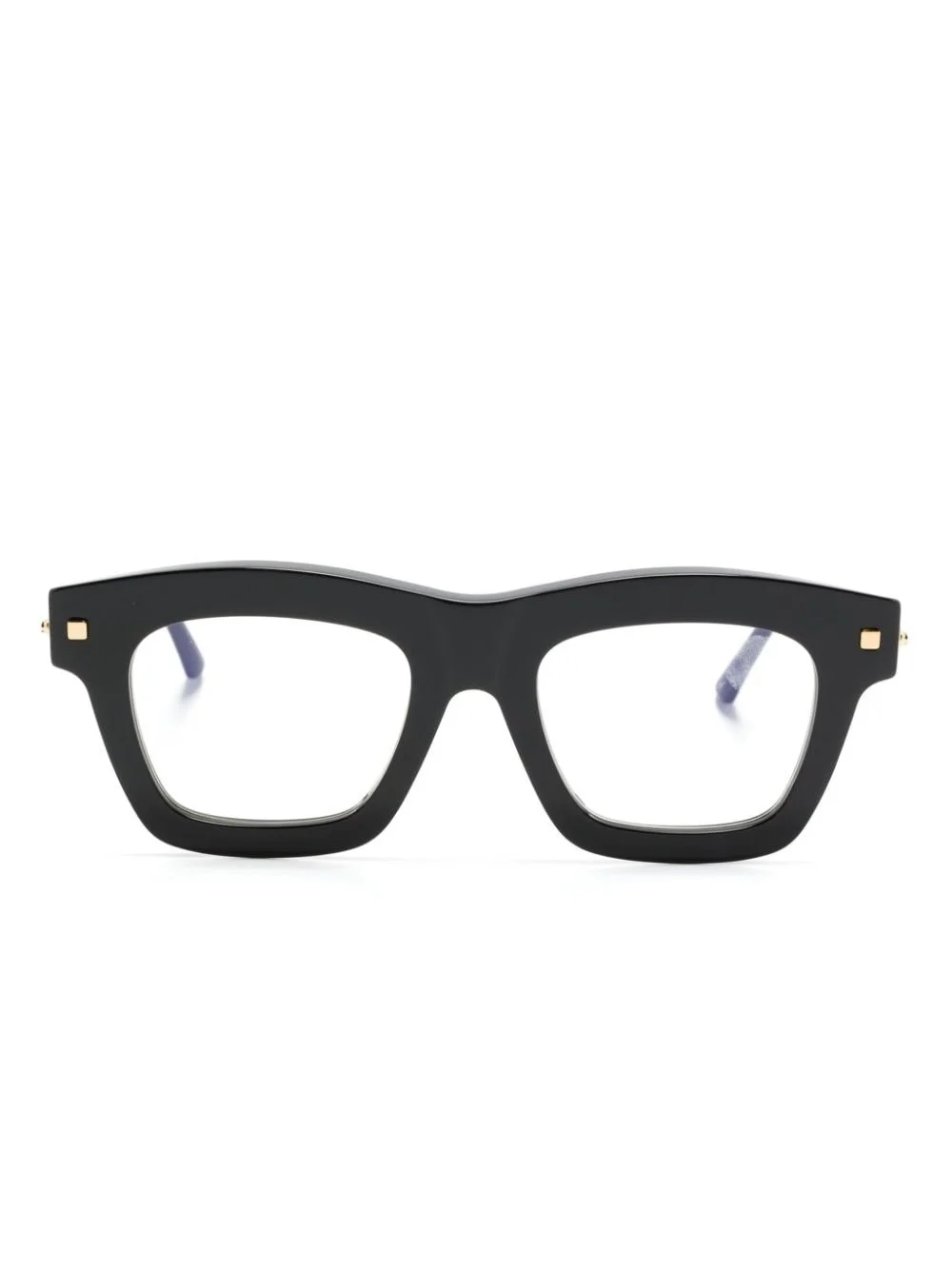 wayfarer-frame glasses - 1