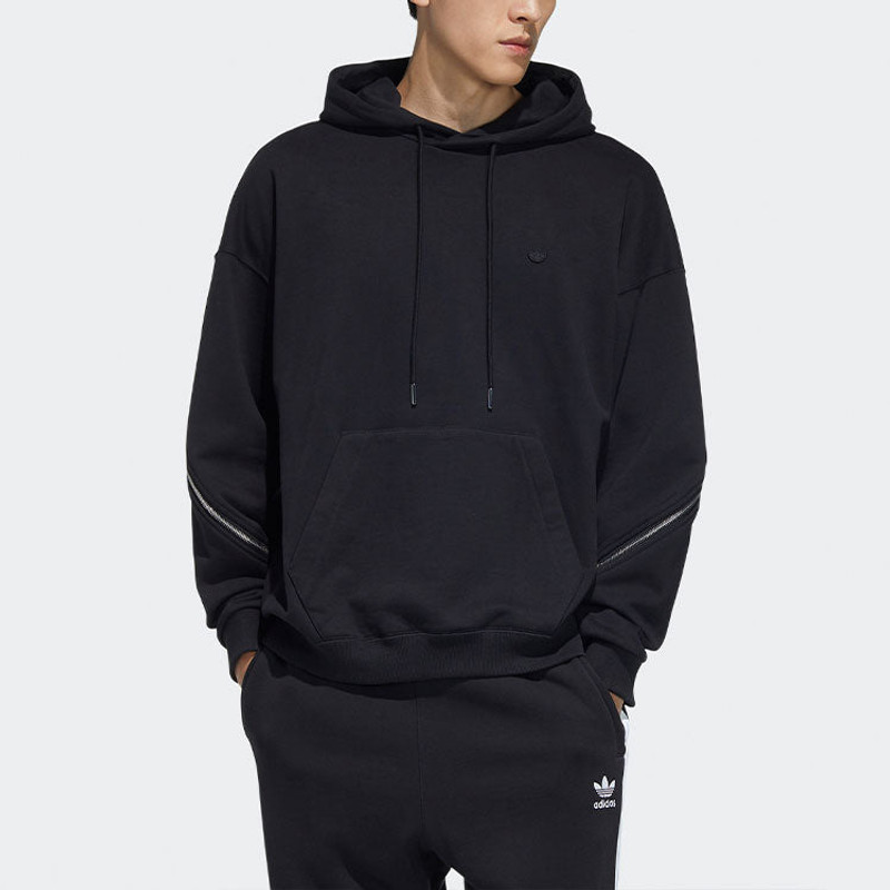 adidas Men's adidas SS22 Solid Color Sports Black HH9428 outlook