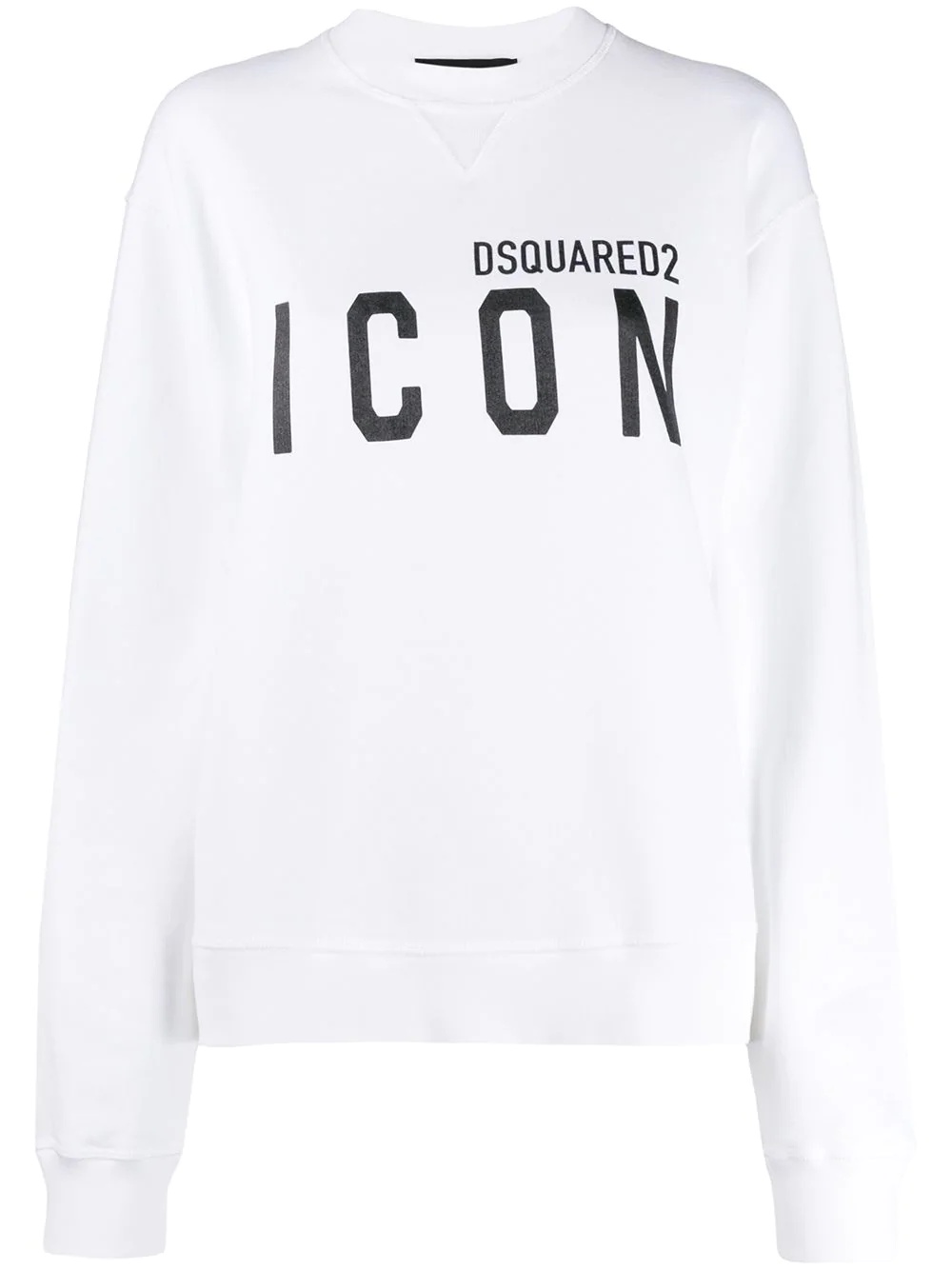 Icon print sweatshirt - 1