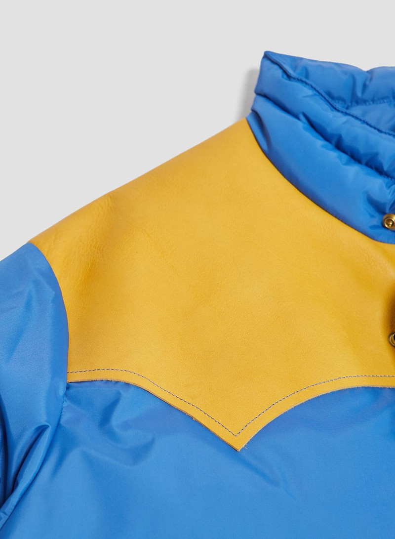 Rocky Mountain Featherbed x Nigel Cabourn Down Short Shell 1969 in Blue 3