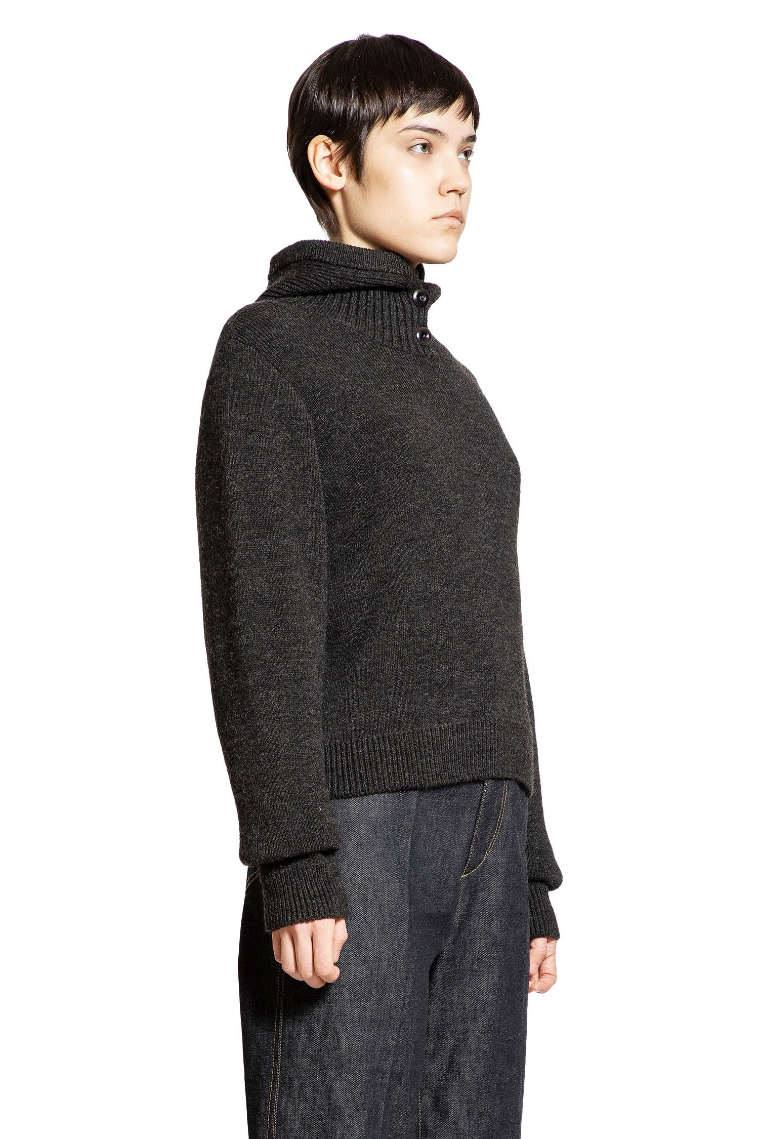 Sweater With Hood - 2
