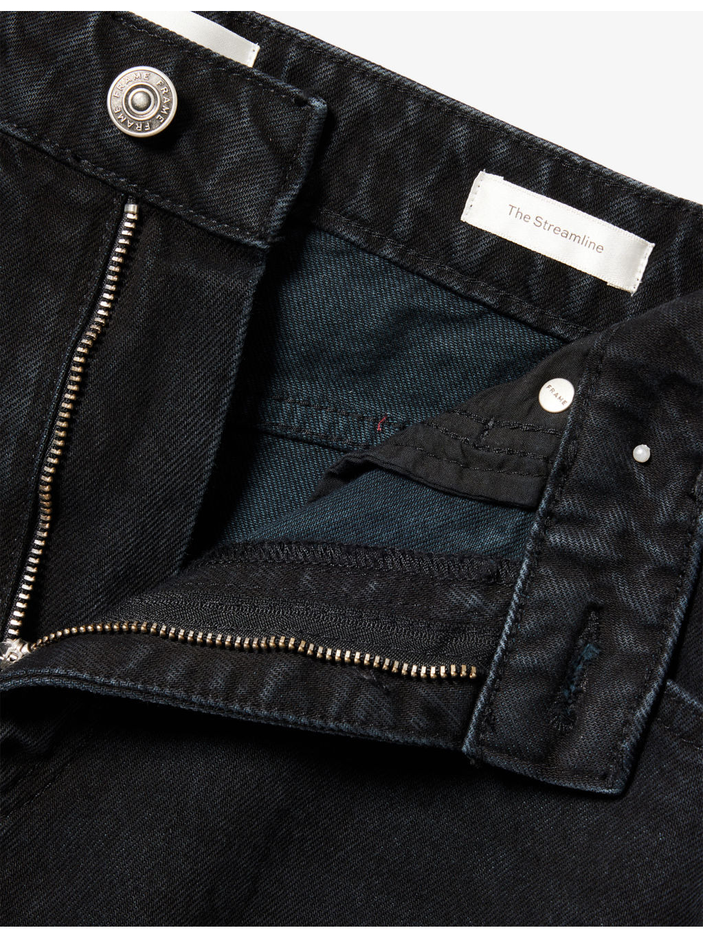 The Streamline High-Waist Straight-Leg Denim Jeans - 6
